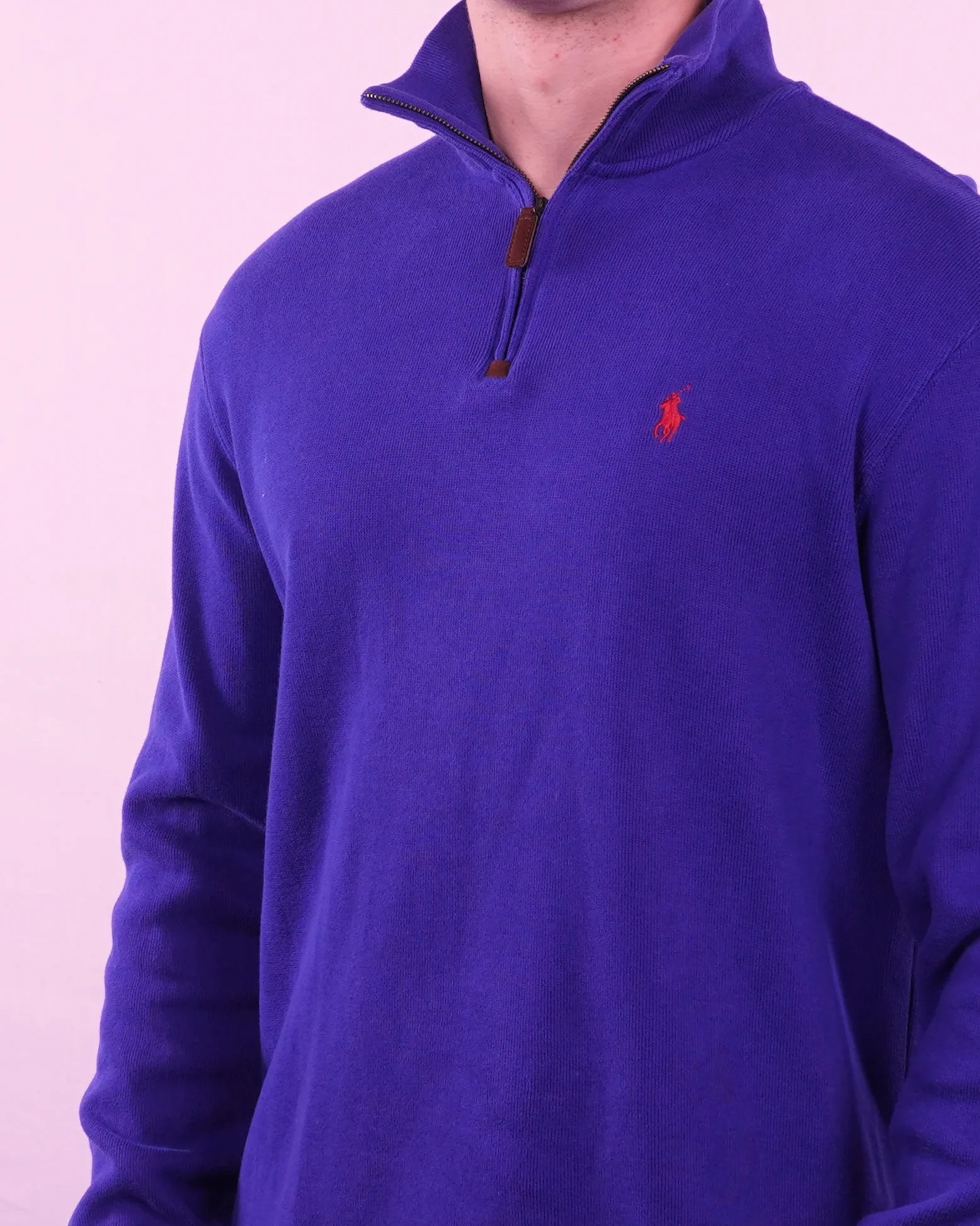 Ralph Lauren Quarter-zip Sweater (M)