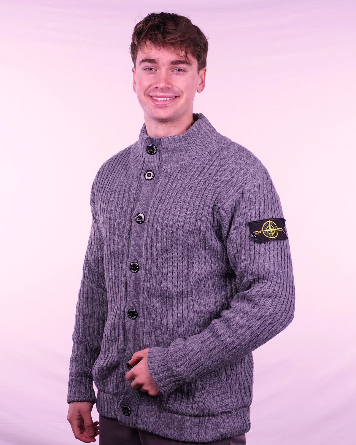 Stone Island Full-zip Sweater (L)