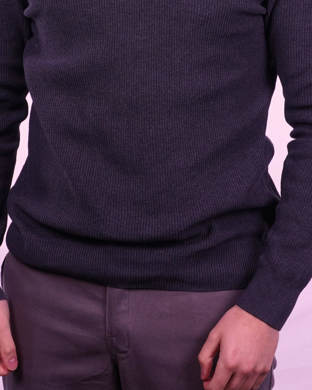 Stone Island Quarter-zip Sweater (M)