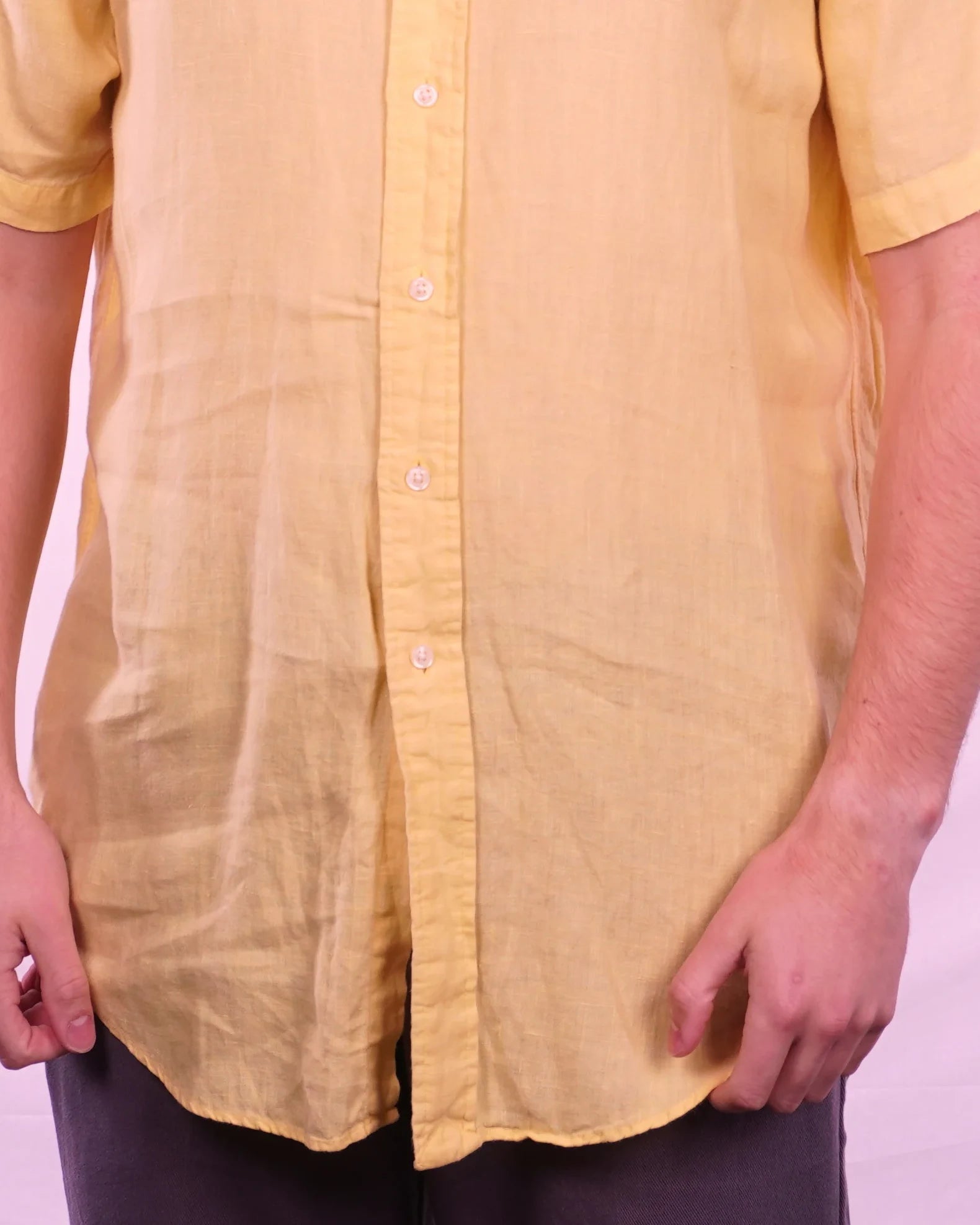 Ralph Lauren Short-sleeve Button-up Shirt (M)