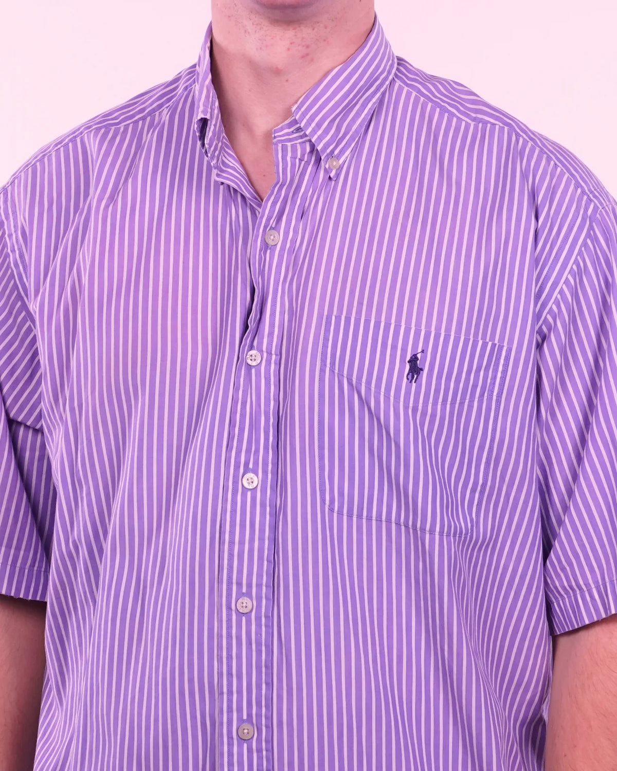Ralph Lauren Short-sleeve Button-up Shirt (M)