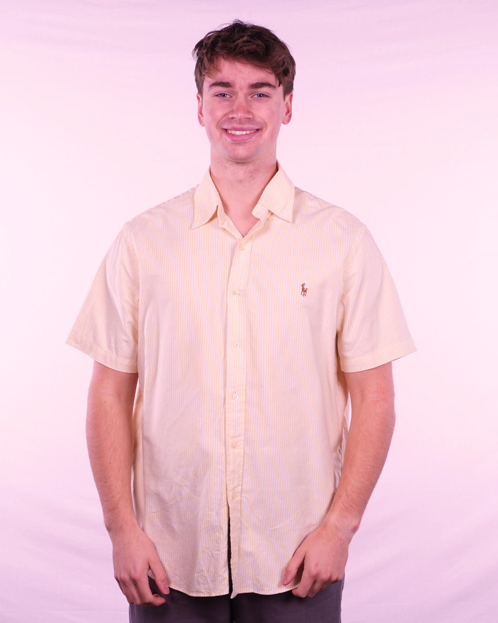 Ralph Lauren Short-sleeve Button-up Shirt (S)