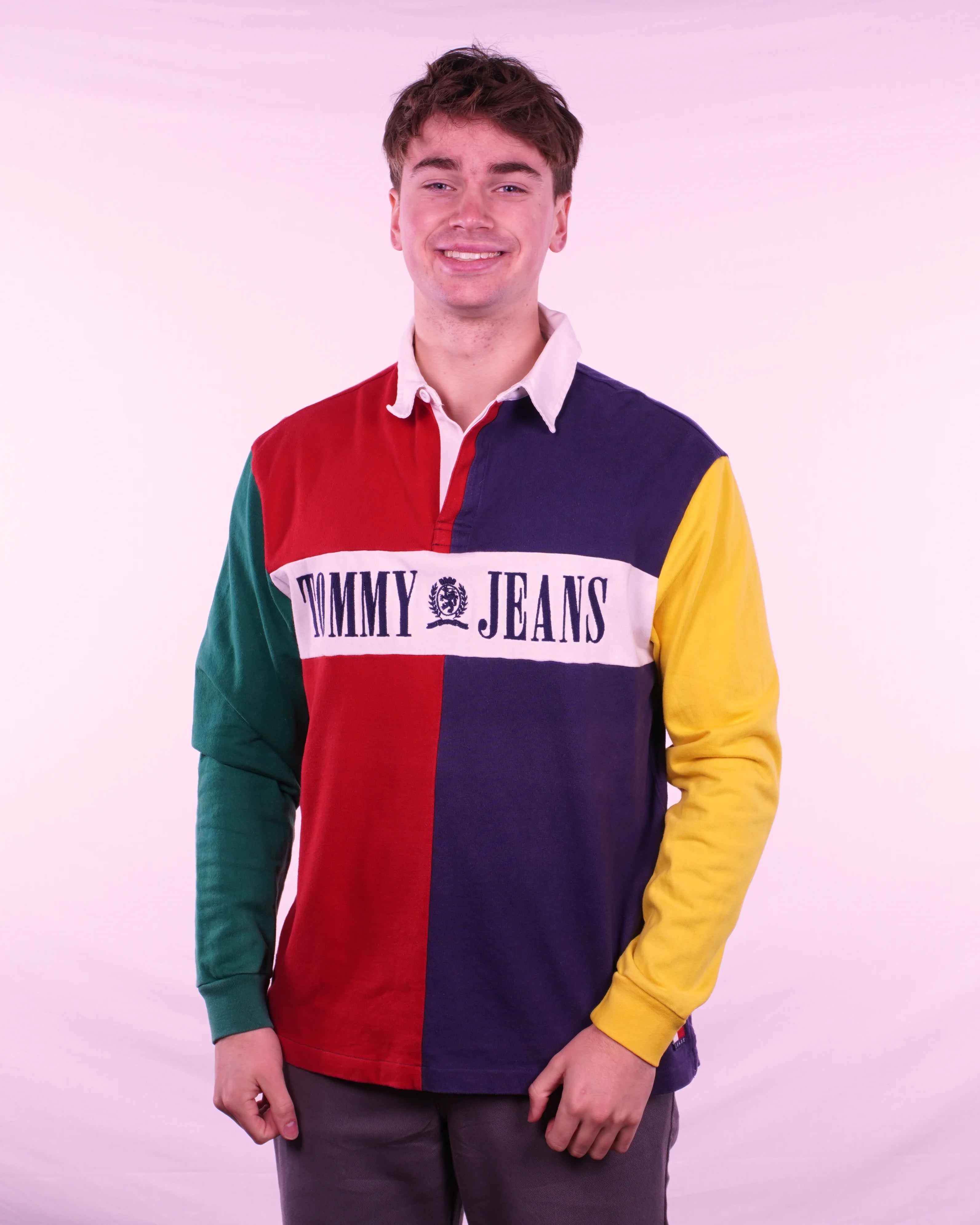 Tommy Hilfiger Long Sleeve Polo Shirt (M)