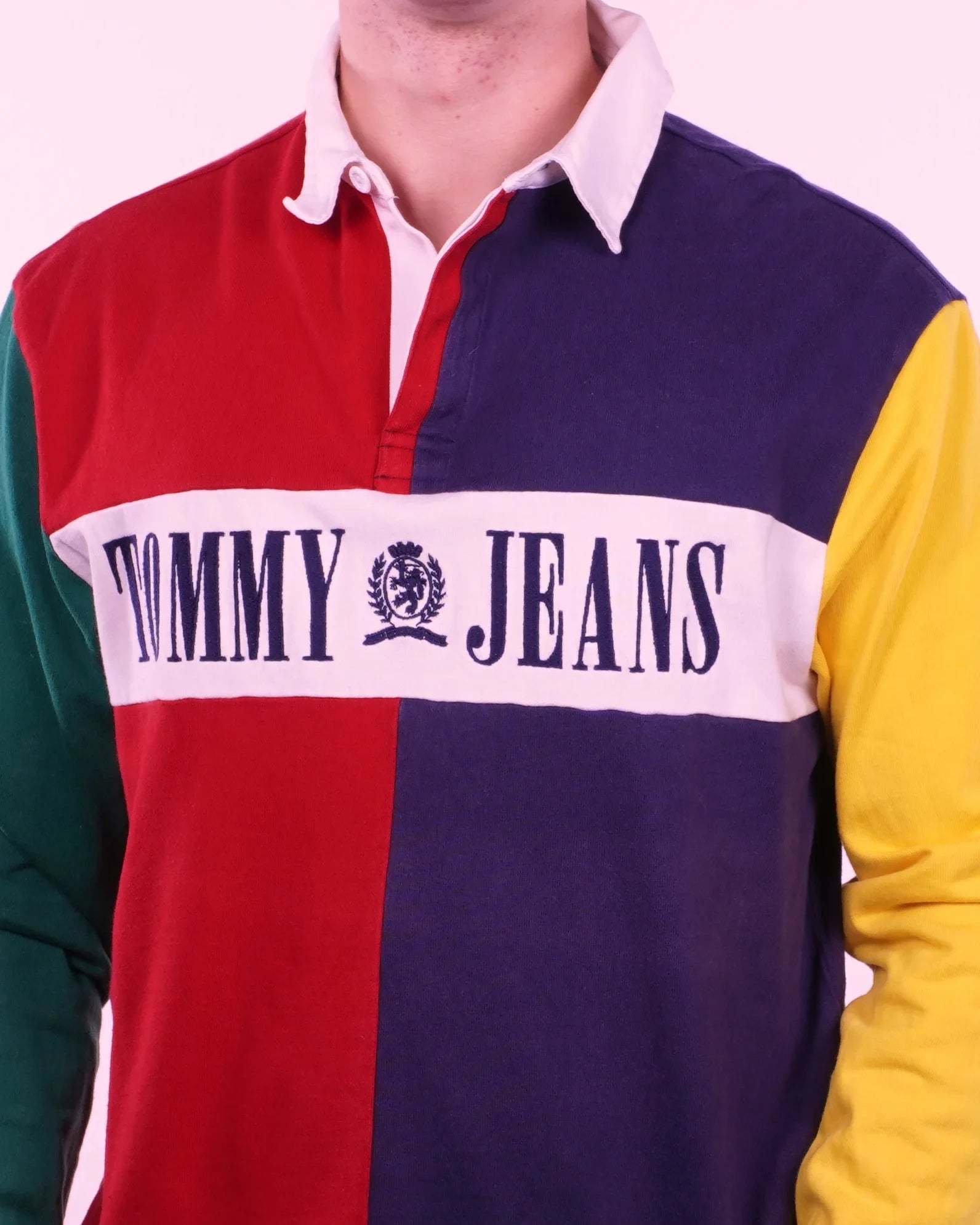 Tommy Hilfiger Long Sleeve Polo Shirt (M)