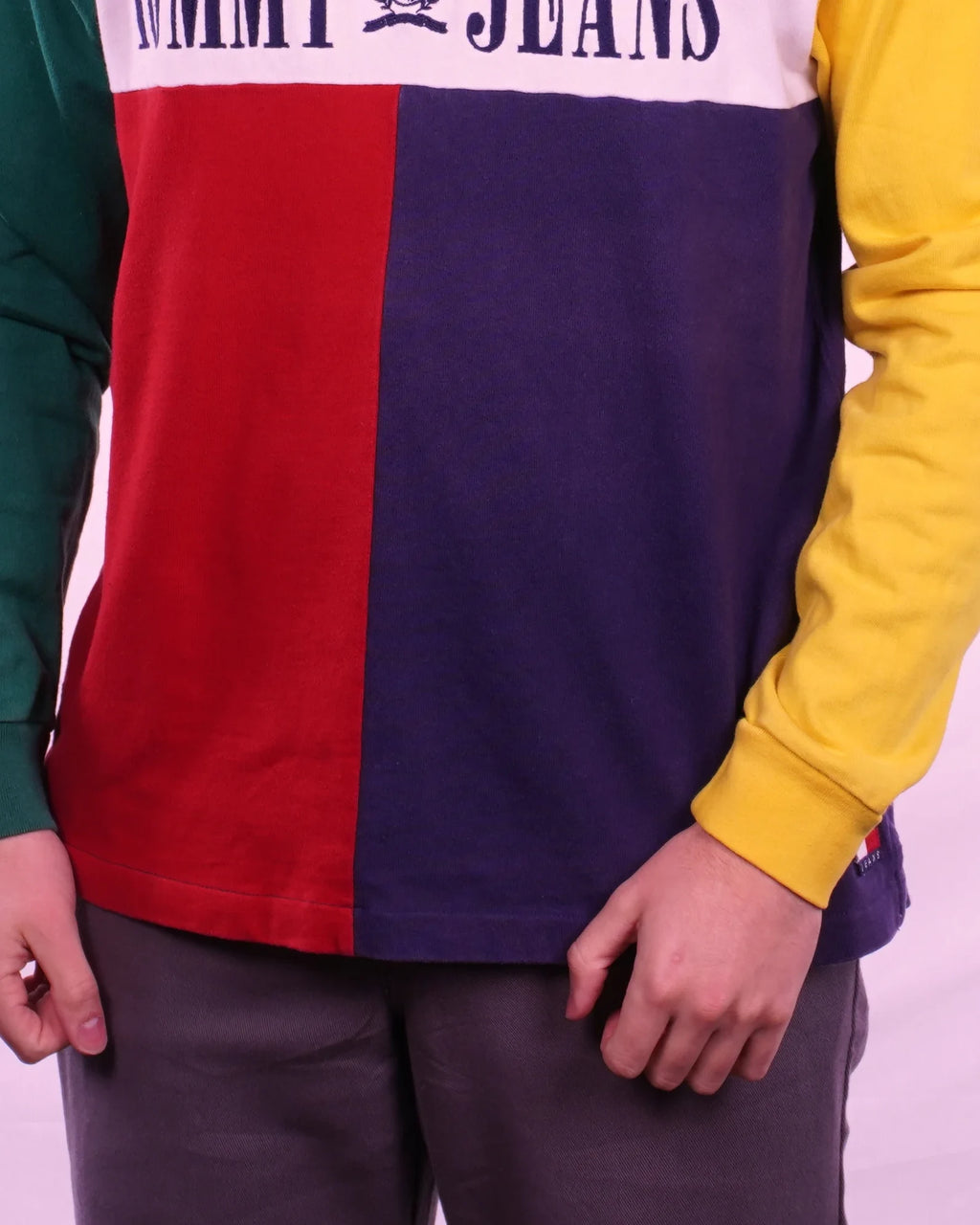 Tommy Hilfiger Long Sleeve Polo Shirt (M)