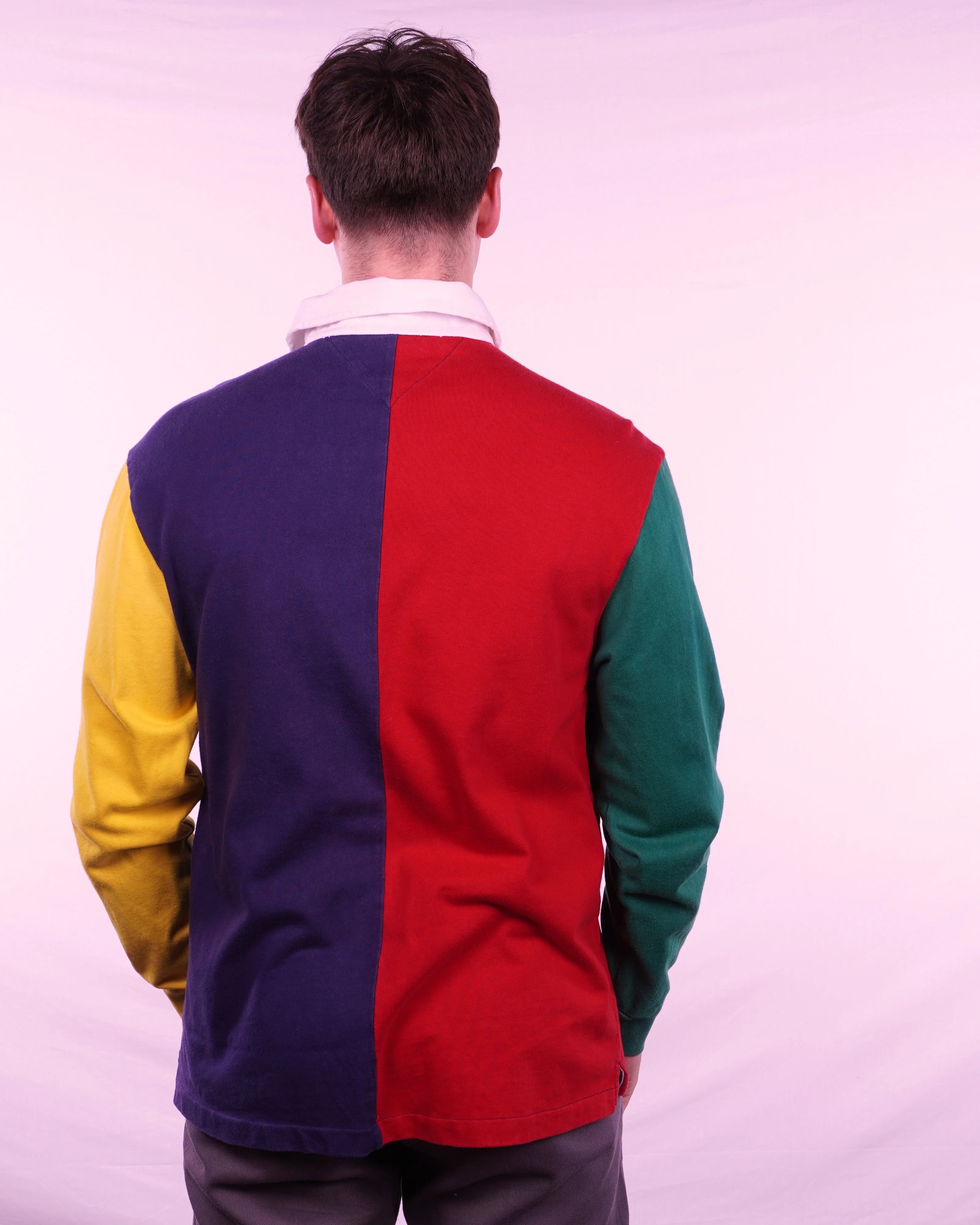 Tommy Hilfiger Long Sleeve Polo Shirt (M)