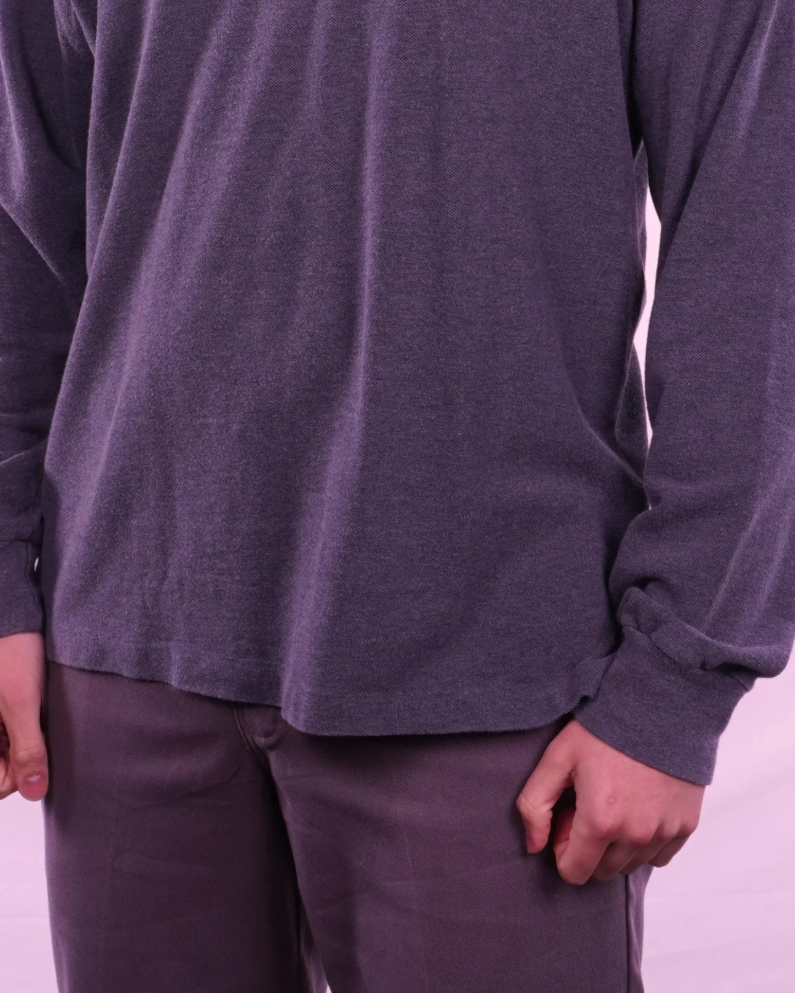 Ralph Lauren Long Sleeve Polo Shirt (L)