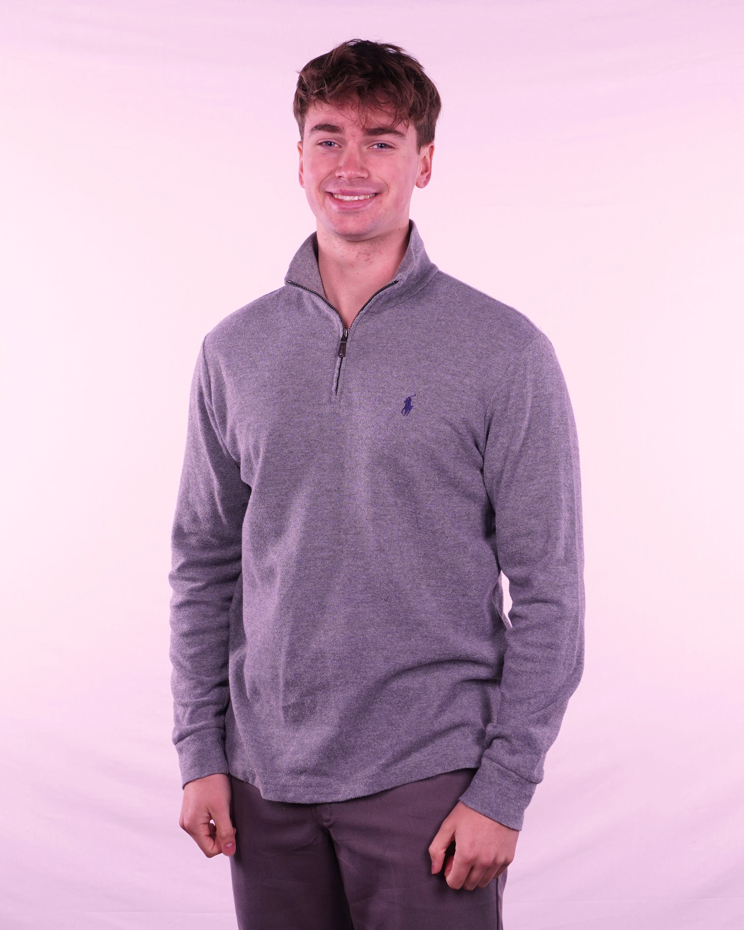 Ralph Lauren Quarter-zip Sweater (L)