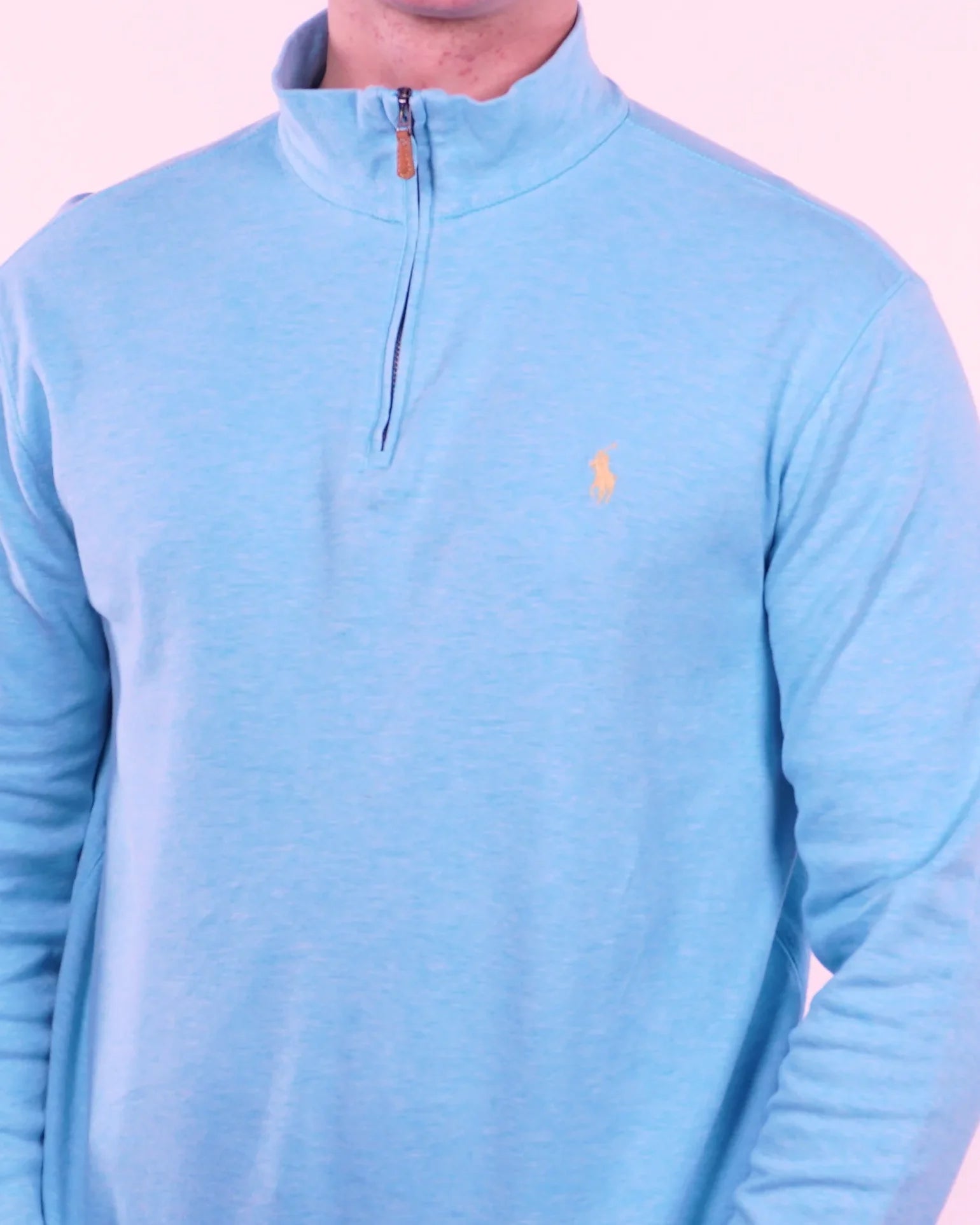 Ralph Lauren Quarter-zip Sweater (L)