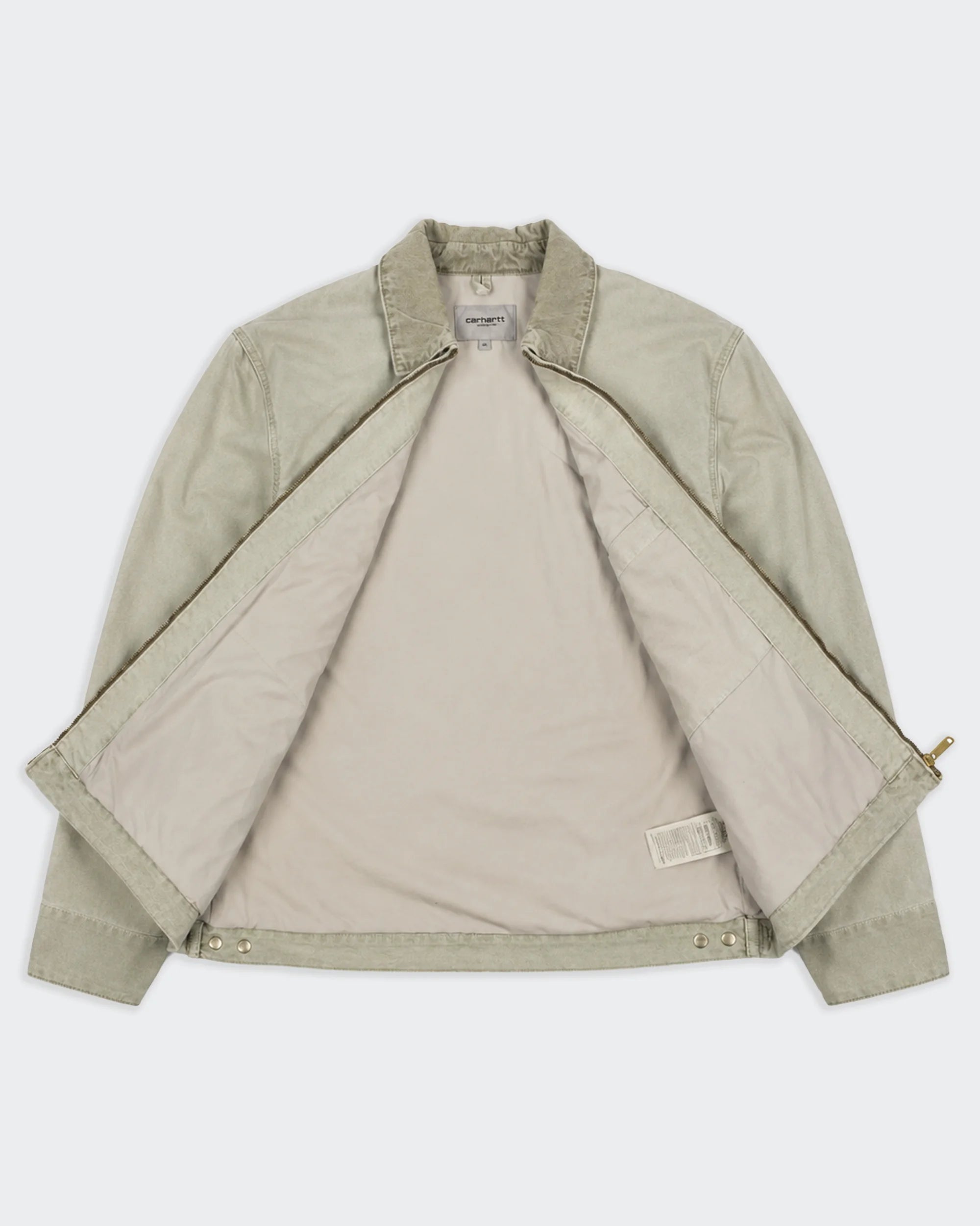 Carhartt Beige Detroit Jacket L Katoen