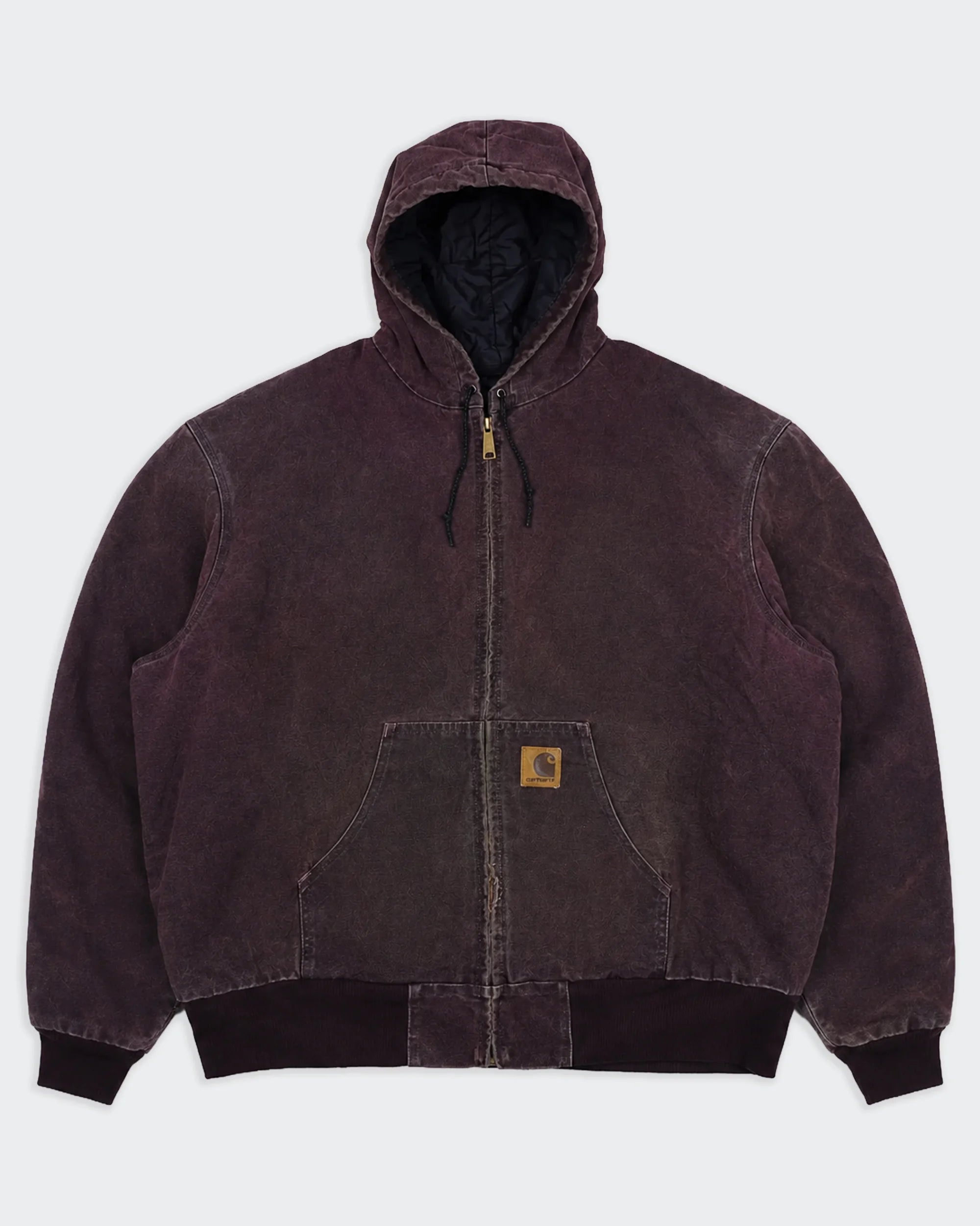 Carhartt Brown 90s Hooded Work Jacket XXL