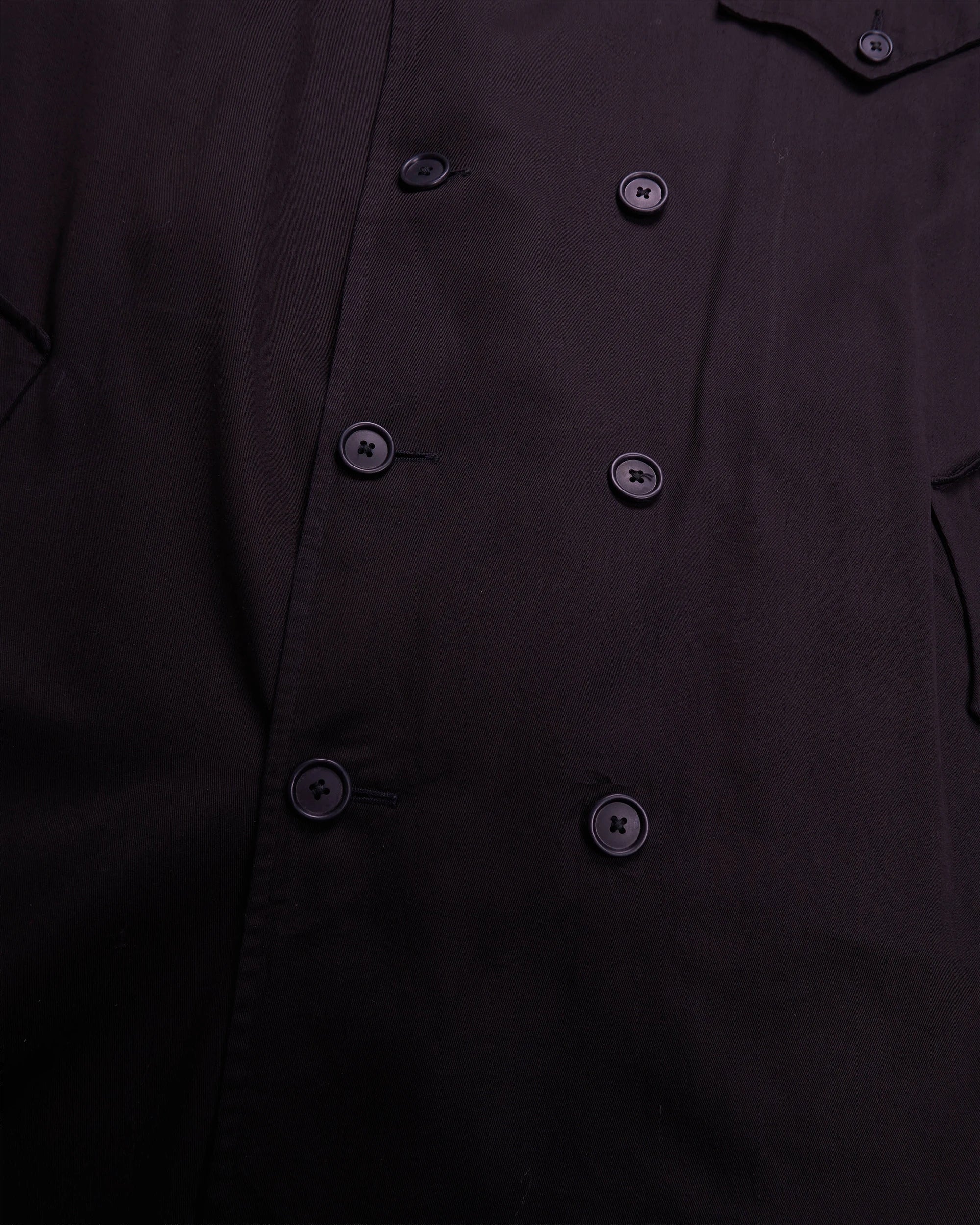 Christian Dior Black Overcoat - XL