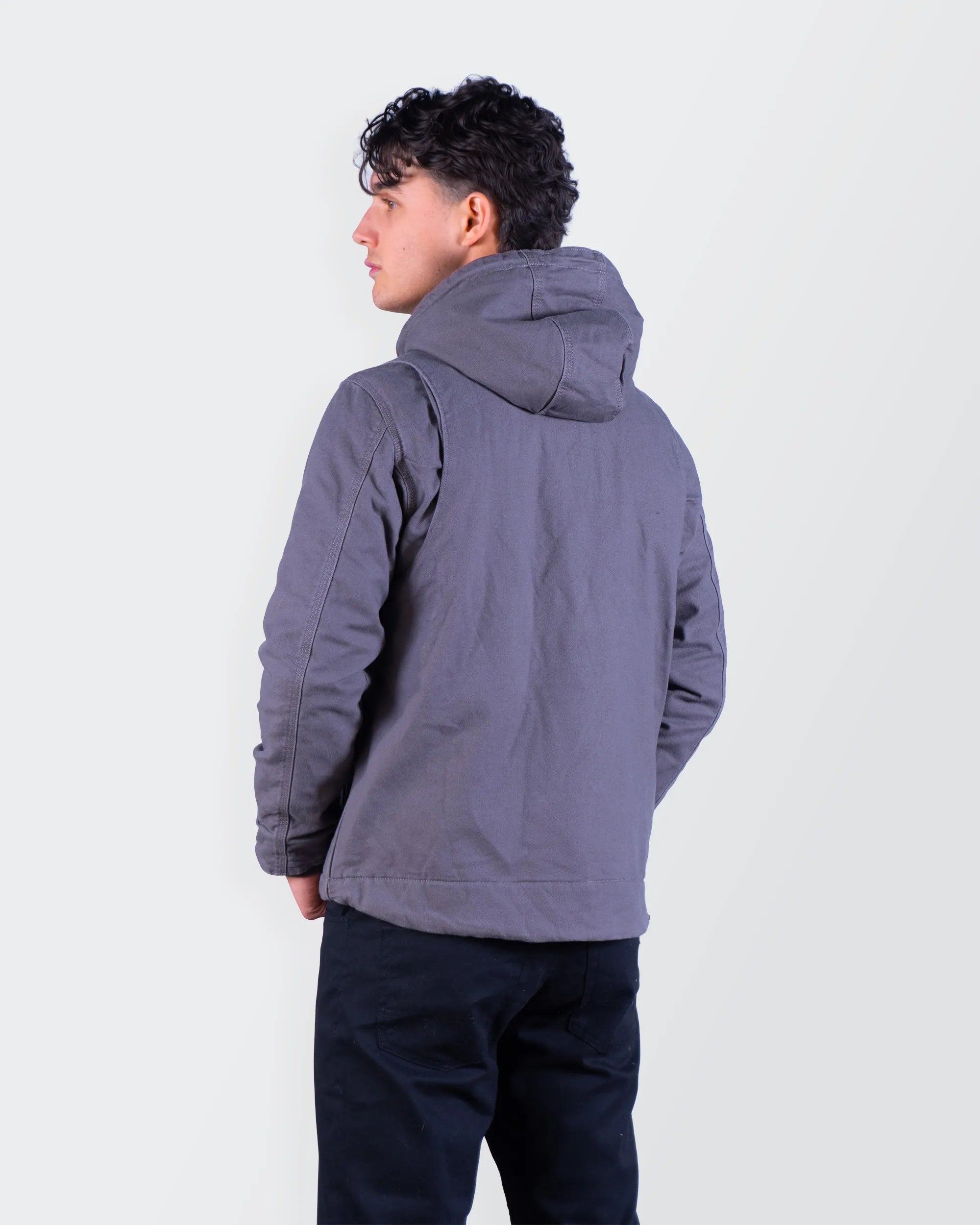 Carhartt Grey Canvas Jacket - M