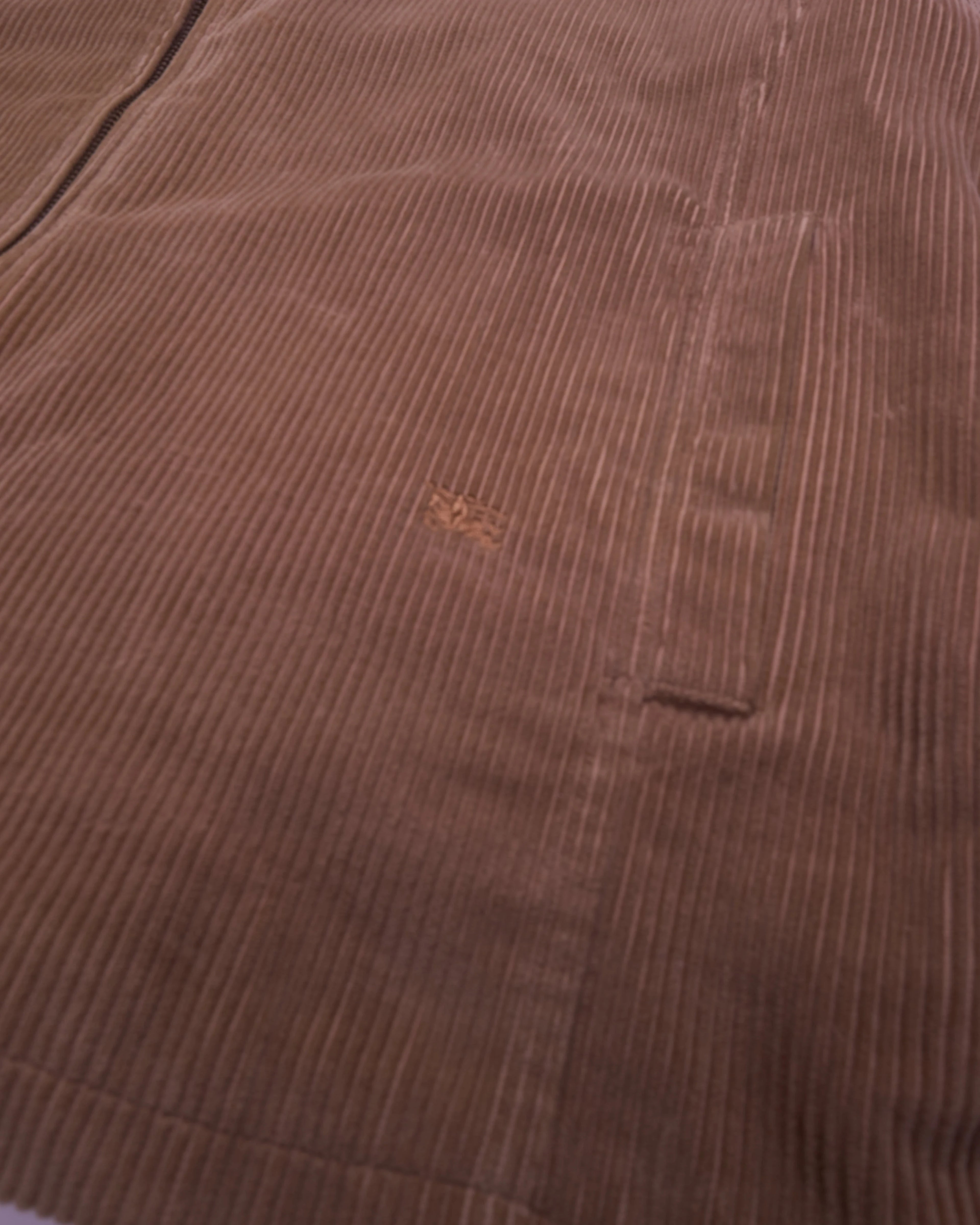 Burberry Brown Zip Cardigan - L