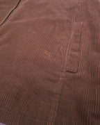 Burberry Brown Zip Cardigan - L