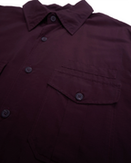 Armani Brown Button-up Shirt - L