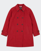 Burberry Red Trenchcoat - S