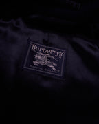 Burberry Navy Overcoat - L