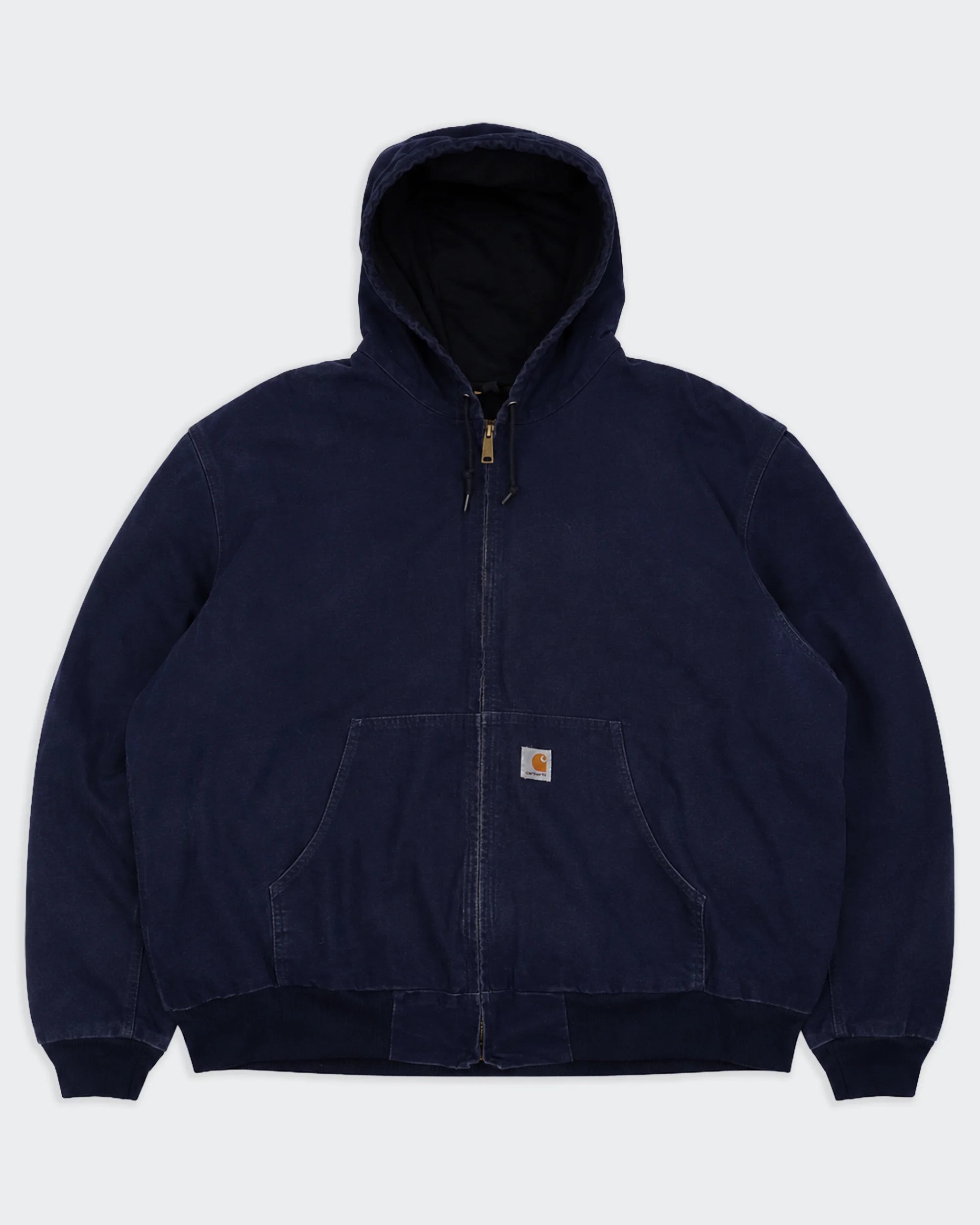 Carhartt Navy Active Jacket XL Cotton