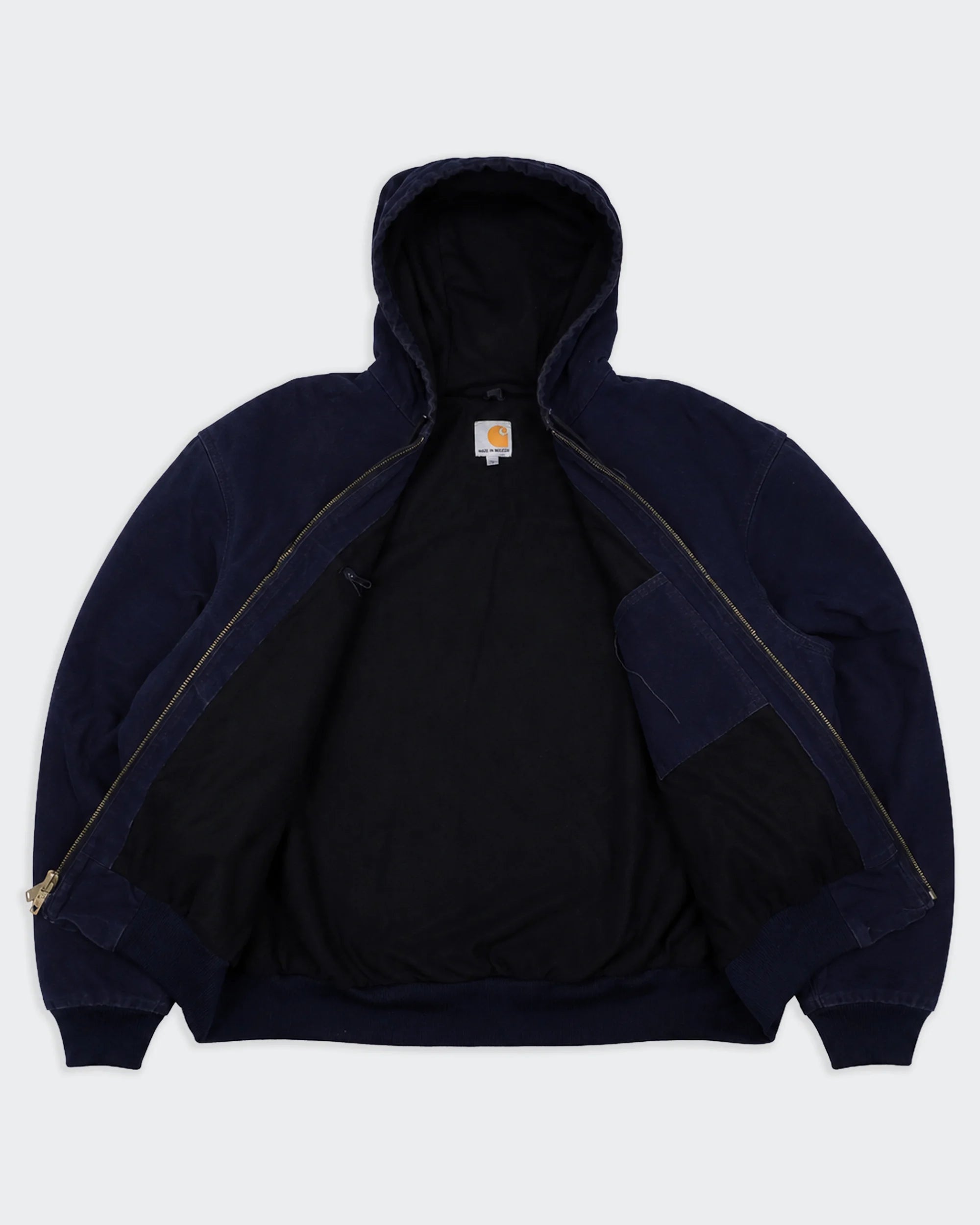 Carhartt Navy Active Jacket XL Cotton