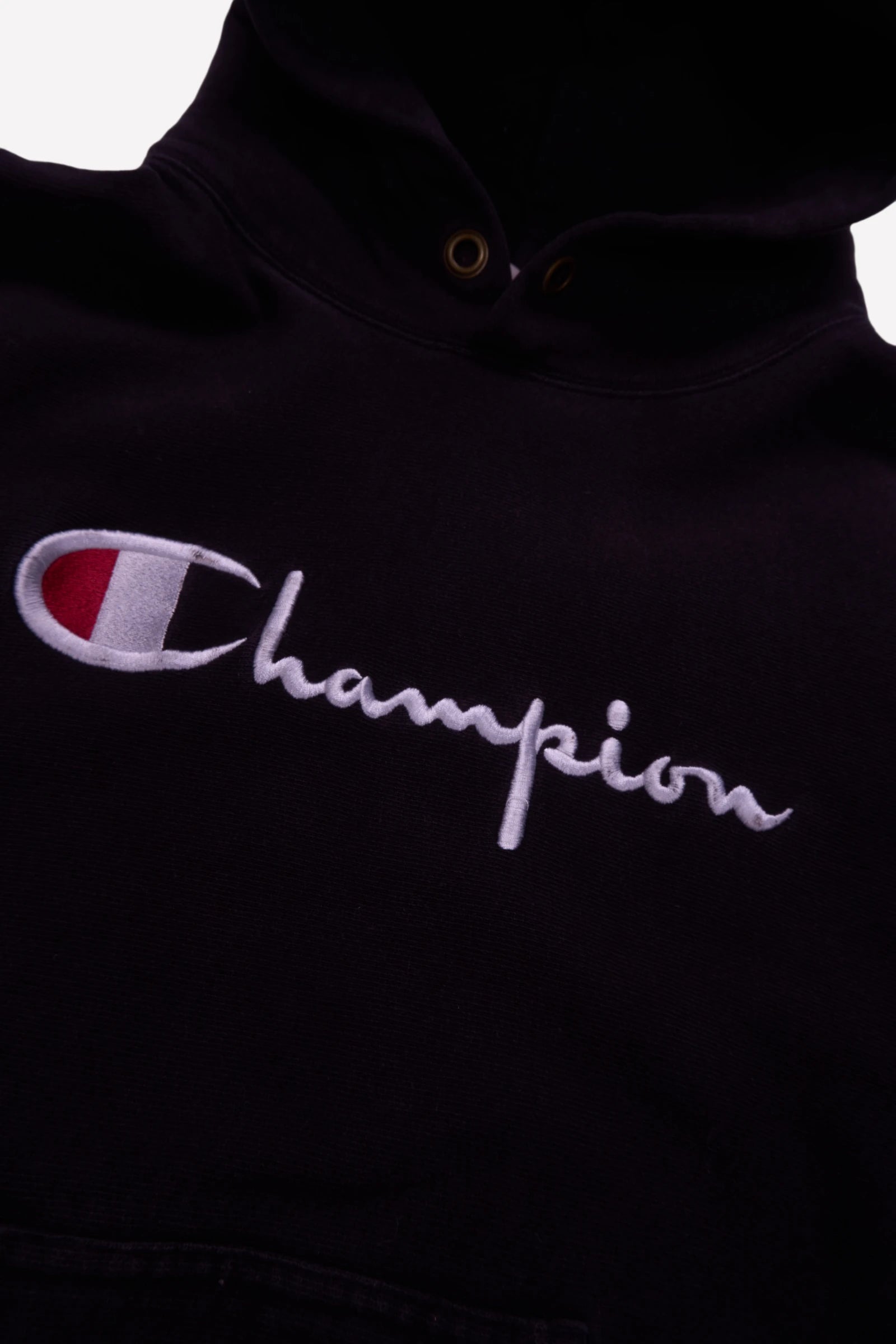 Champion Black Hoodie - M