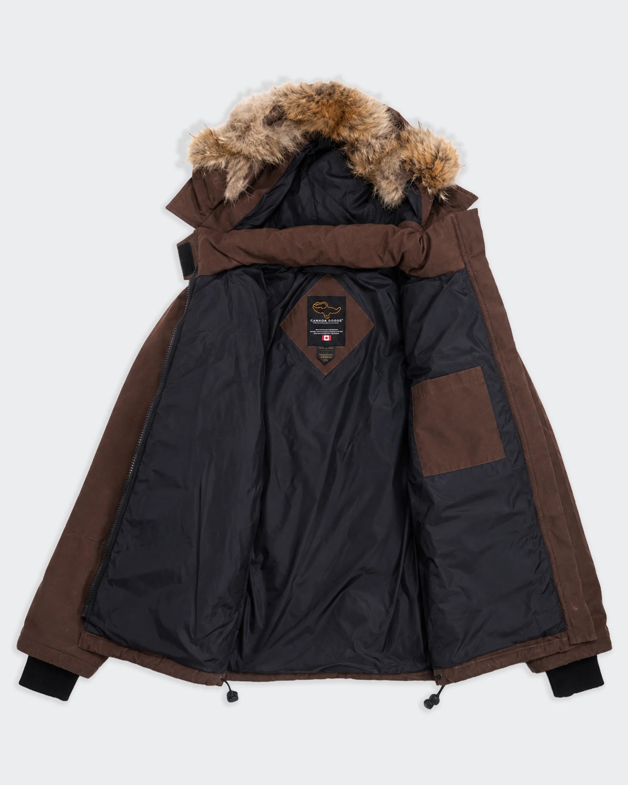 Canada Goose Brown Parka Coat - M