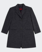 Burberry Grey Overcoat - M