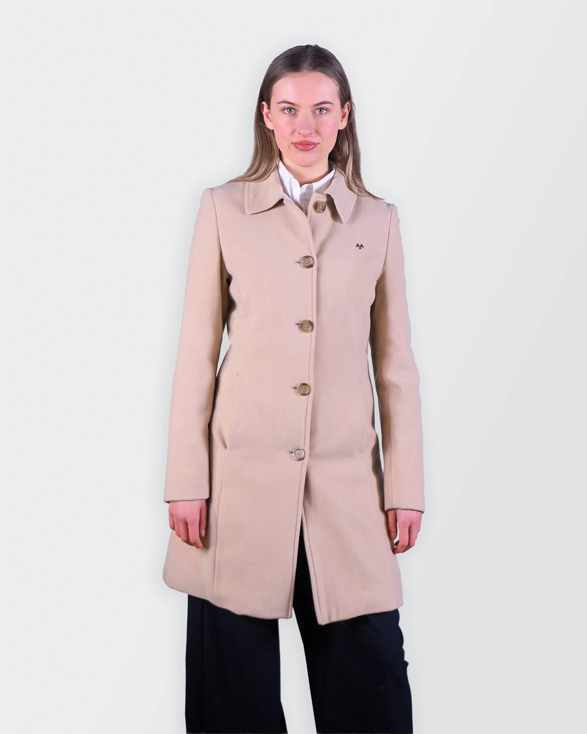 Burberry Beige Overcoat - S