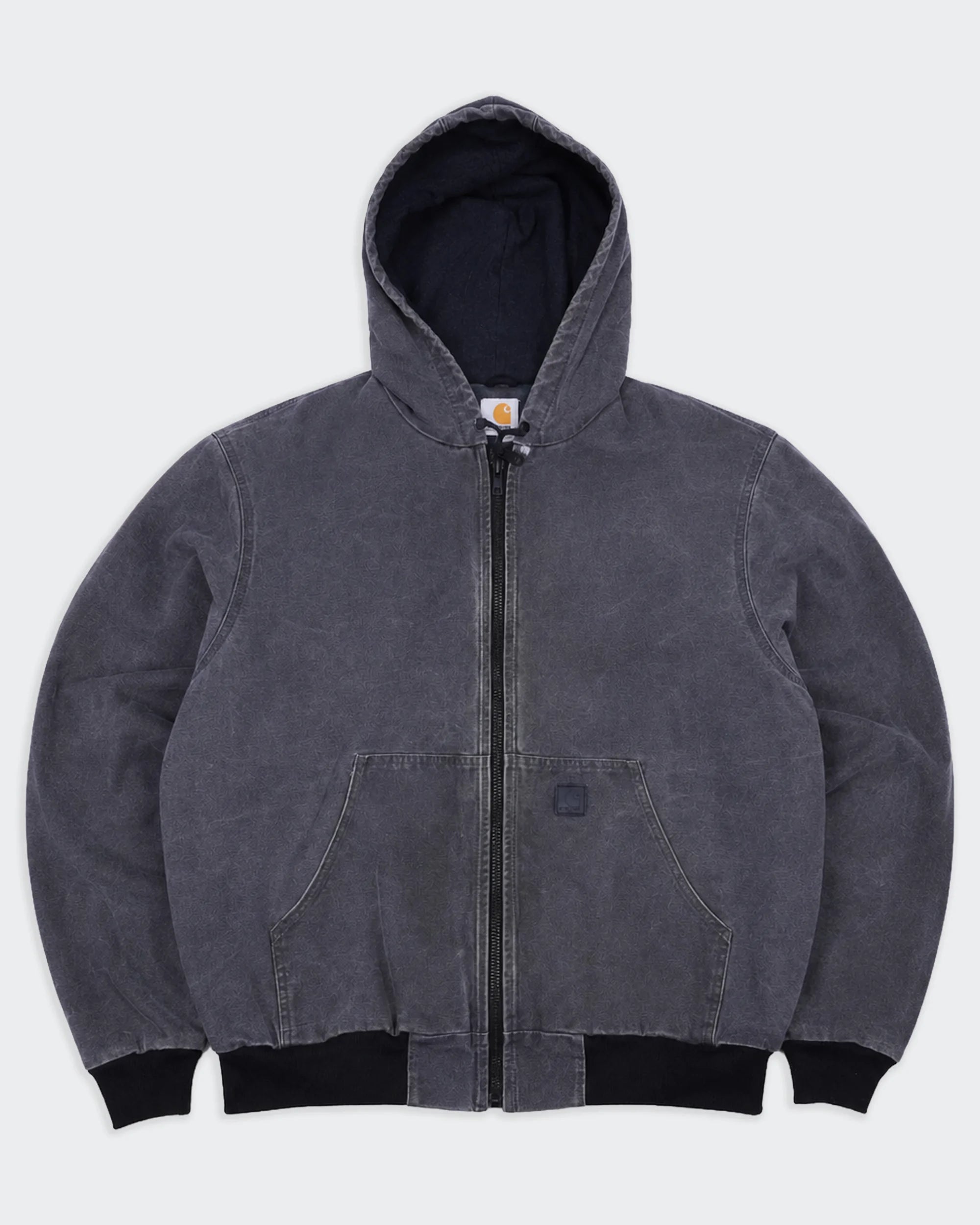 Carhartt Grey Active Jacket L Cotton