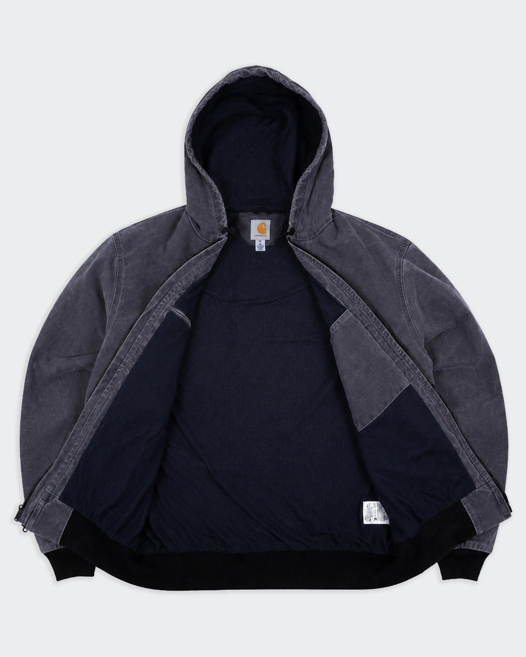 Carhartt Grey Active Jacket L Cotton