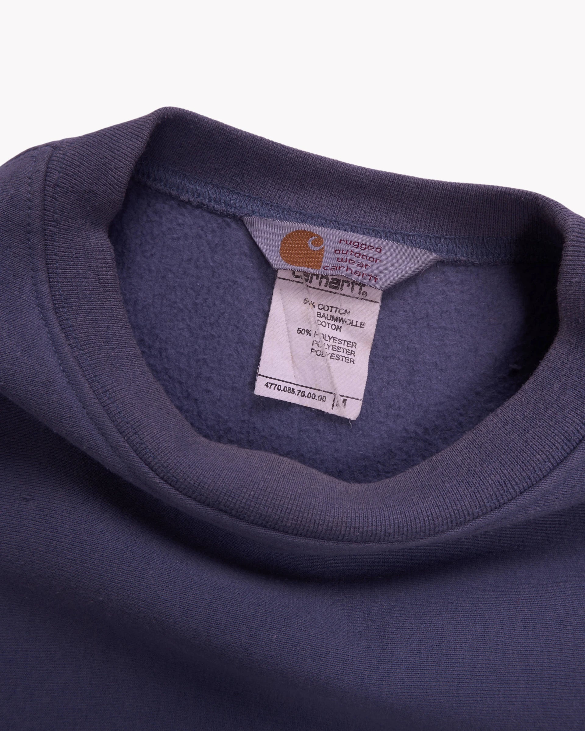 Carhartt Blue Crewneck Sweater - L
