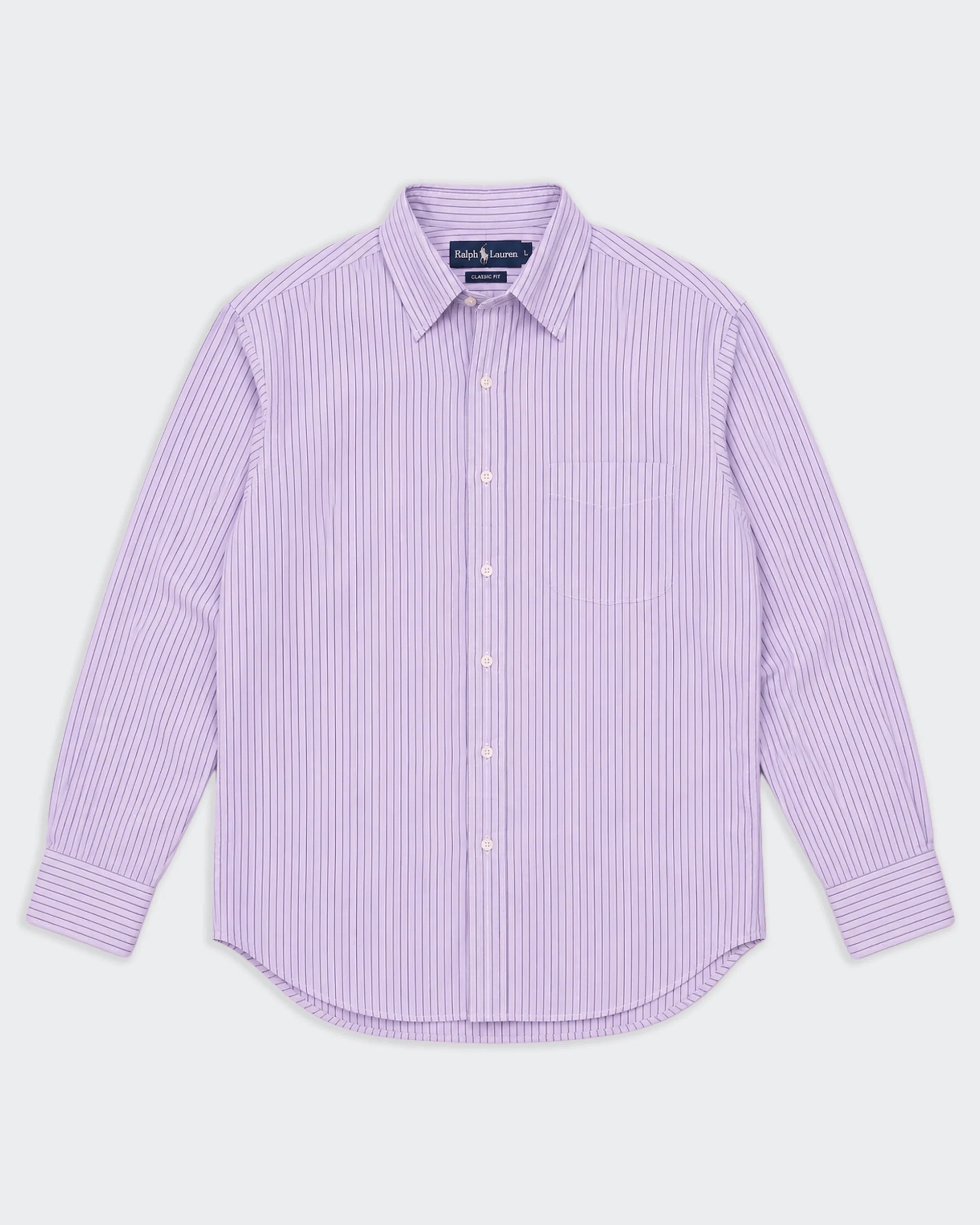 Ralph Lauren Purple Button-down Shirt - L