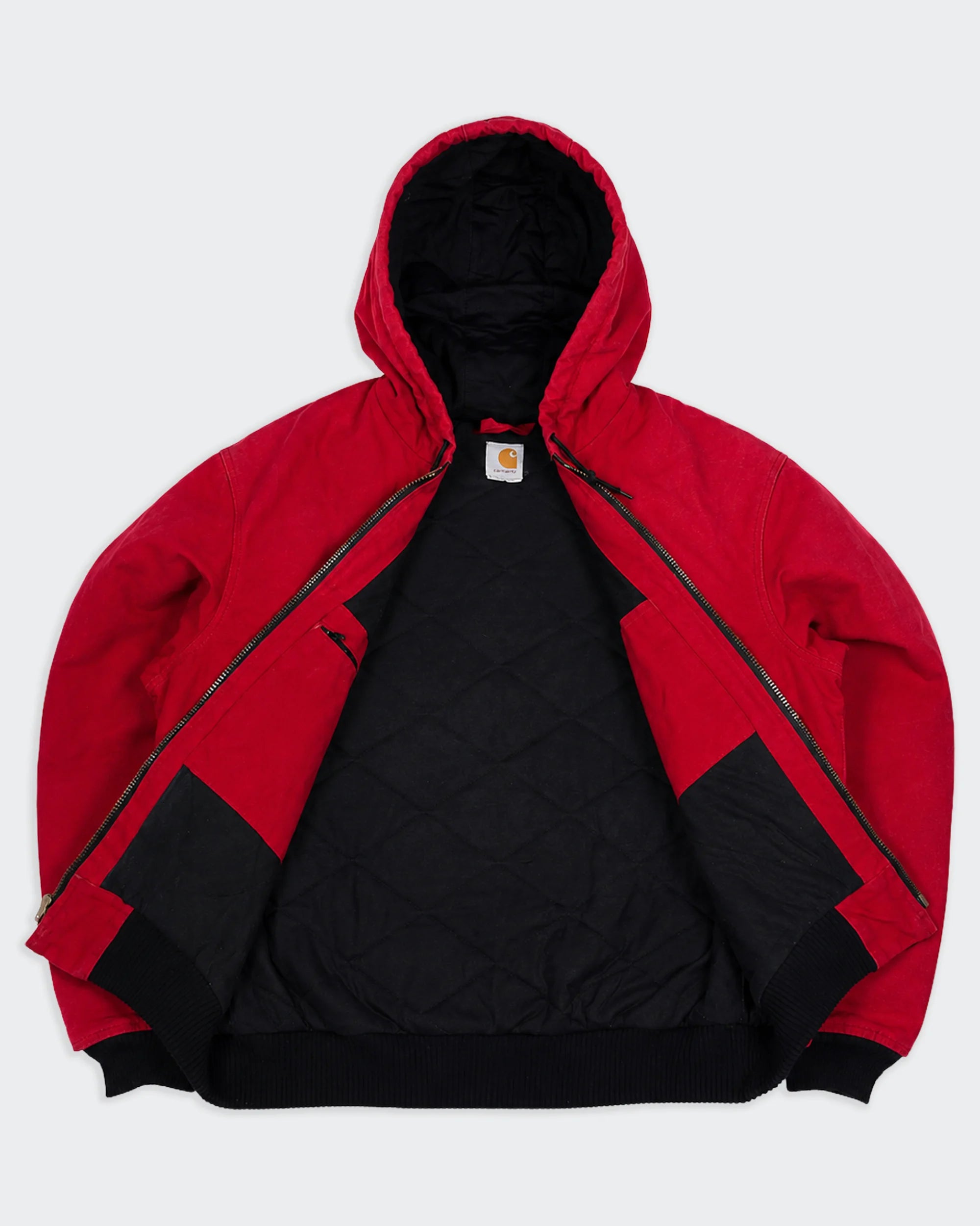 Carhartt Red Active Jacket XL Cotton