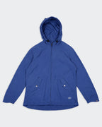 Dickies Blue Hooded Windbreaker Jacket XS