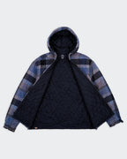 Dickies Blue Hooded Jacket L Cotton