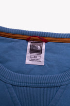 The North Face Blue Crewneck Jumper - M