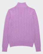 Ralph Lauren Purple Quarter-zip Jumper - M