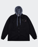 Dickies zwarte hoodie/overhemdjas maat M, katoen