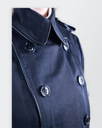 Burberry Black Trenchcoat - S