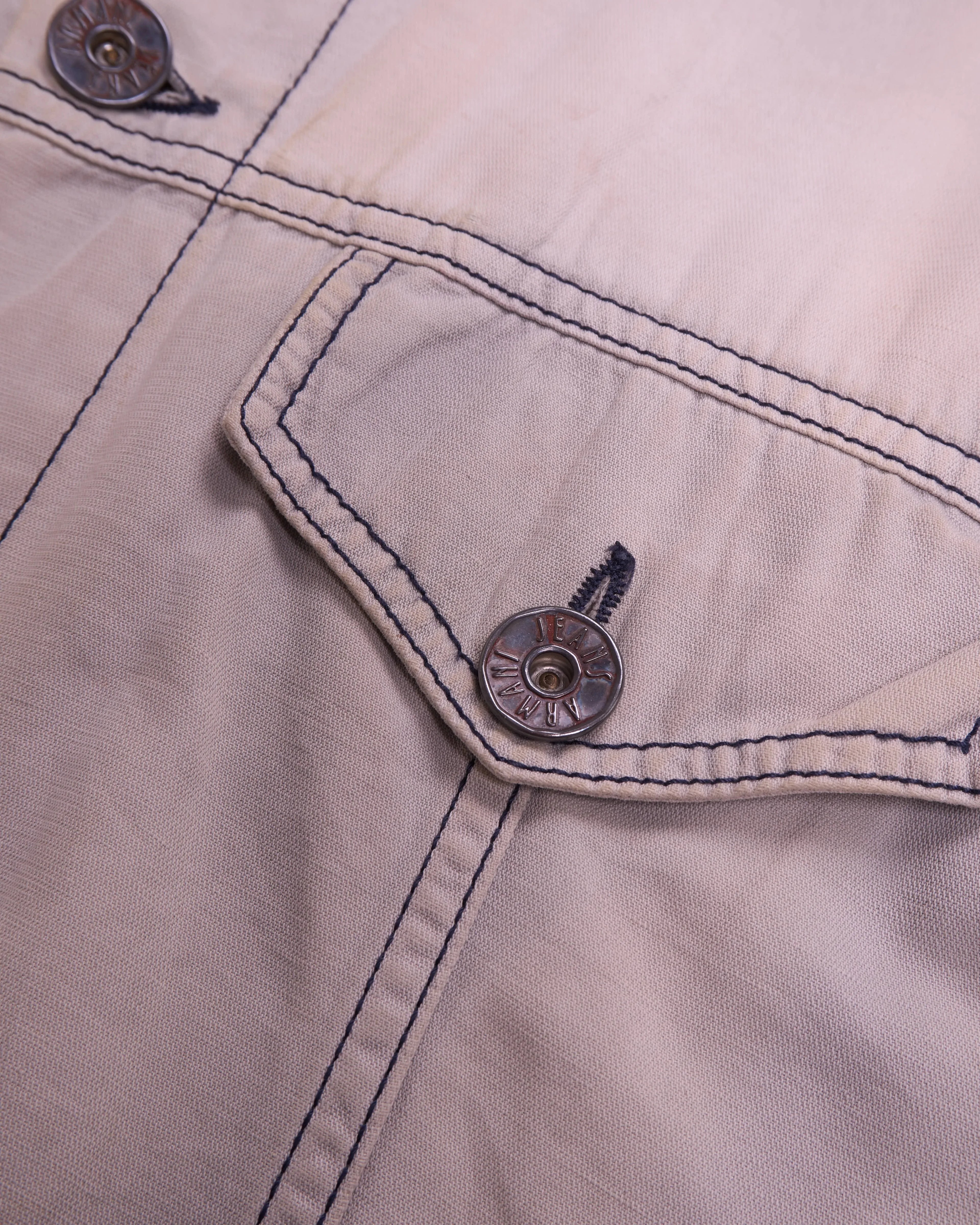 Armani Beige Jacket - M
