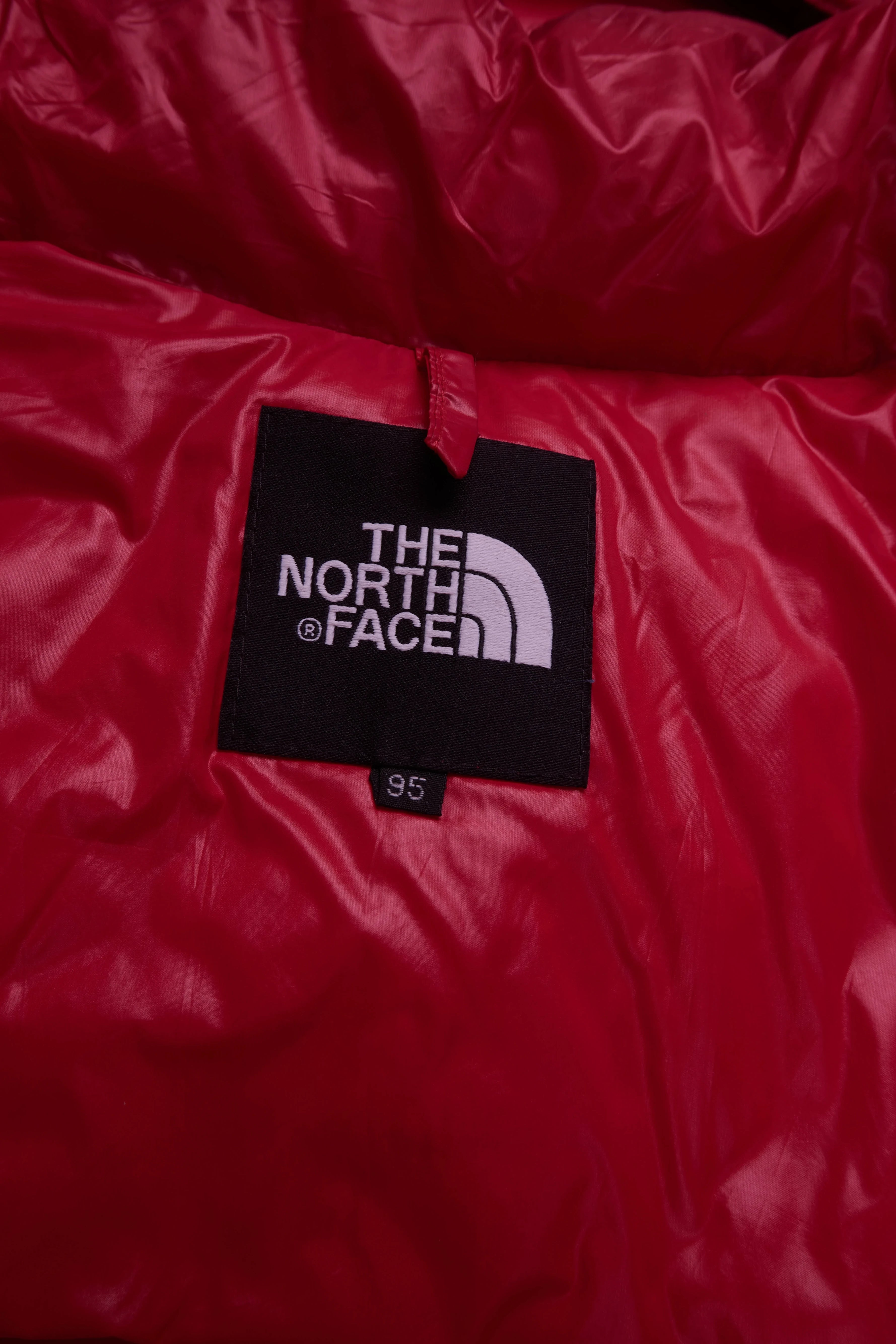 The North Face Red Puffer Jacket - L
