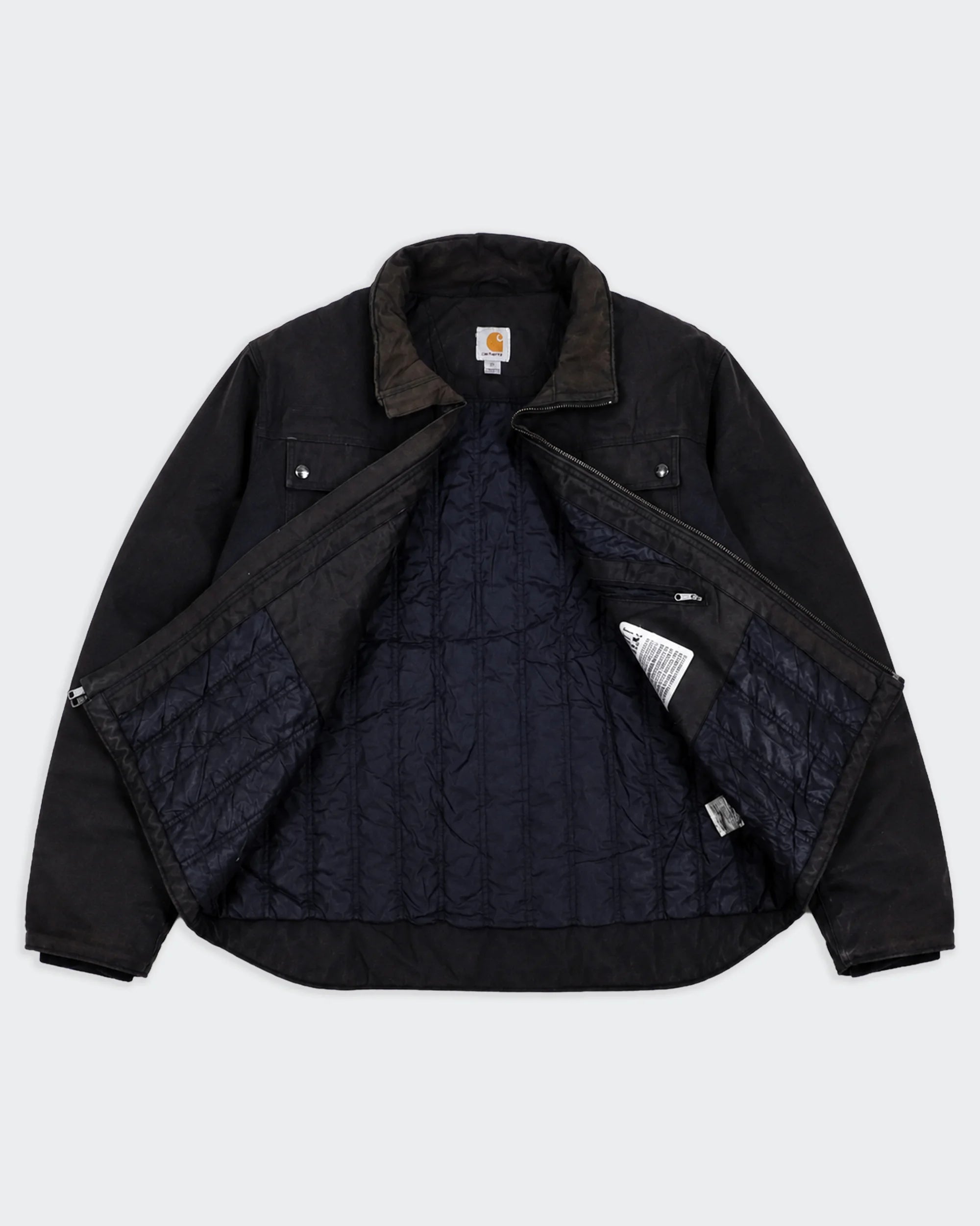 Carhartt Black Jacket XXL Cotton