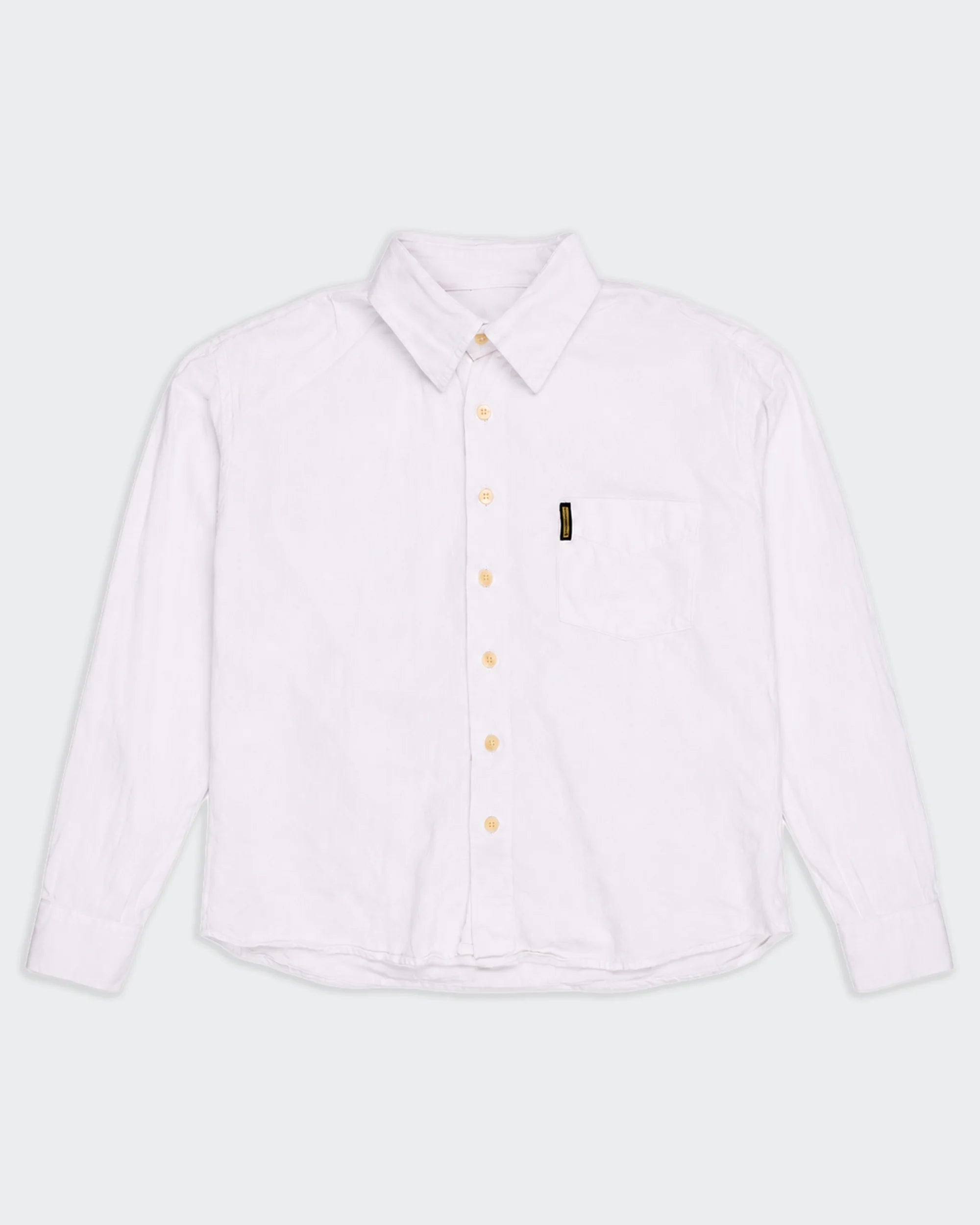 Armani White Button-up Shirt - S