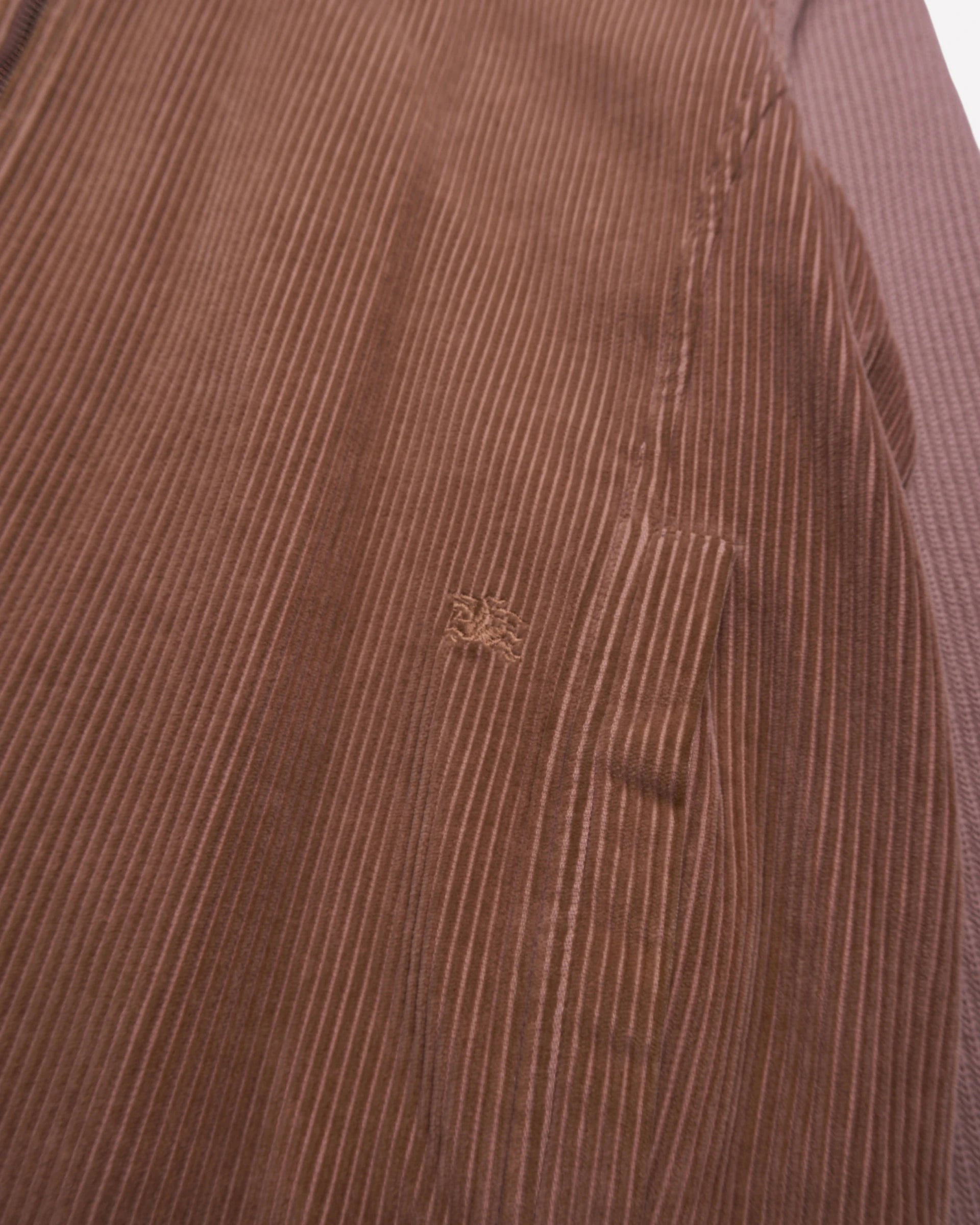 Burberry Brown Zip Cardigan - L