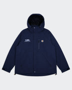 Carhartt Navy Hooded Parka - XXL