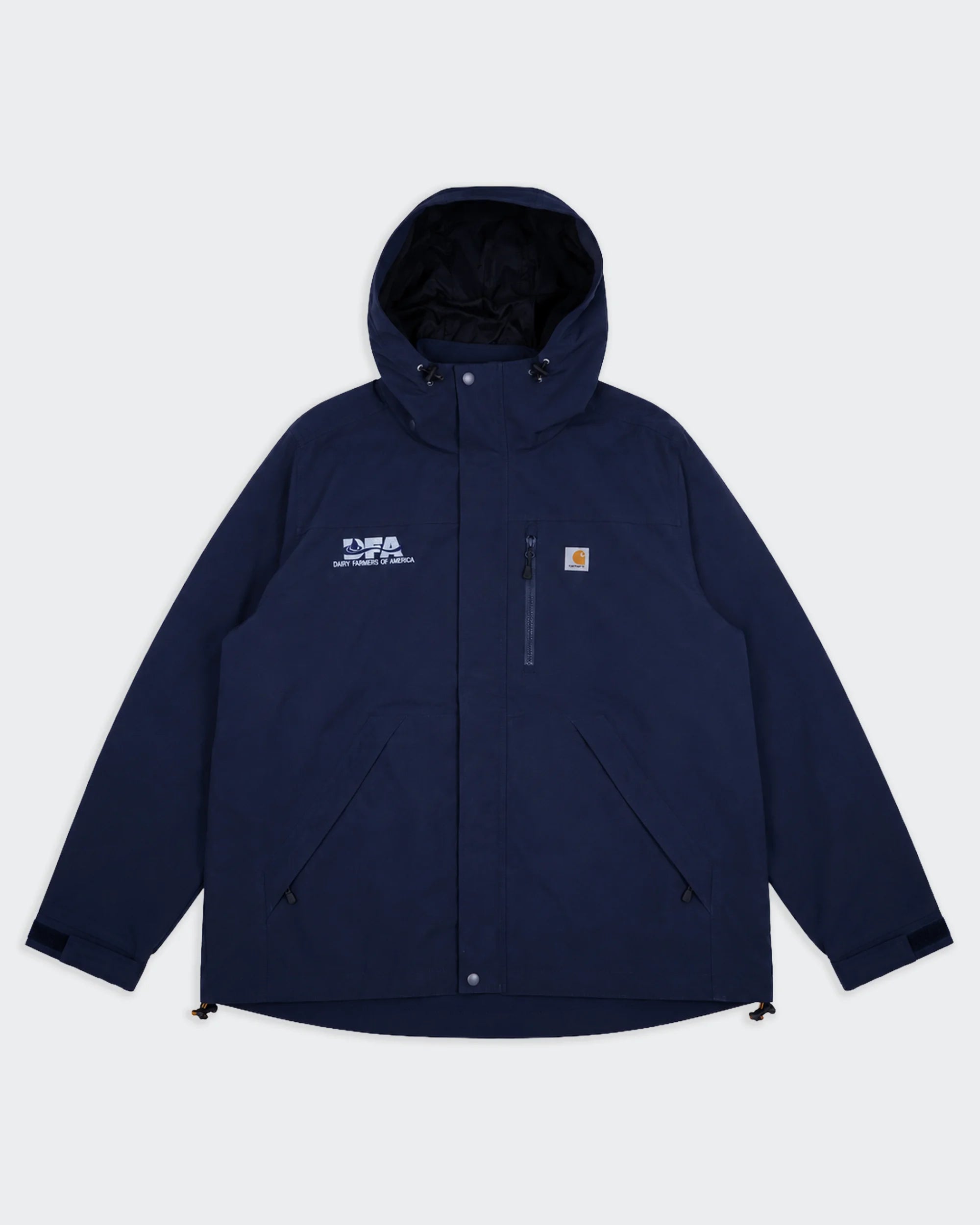 Carhartt Navy Hooded Parka - XXL