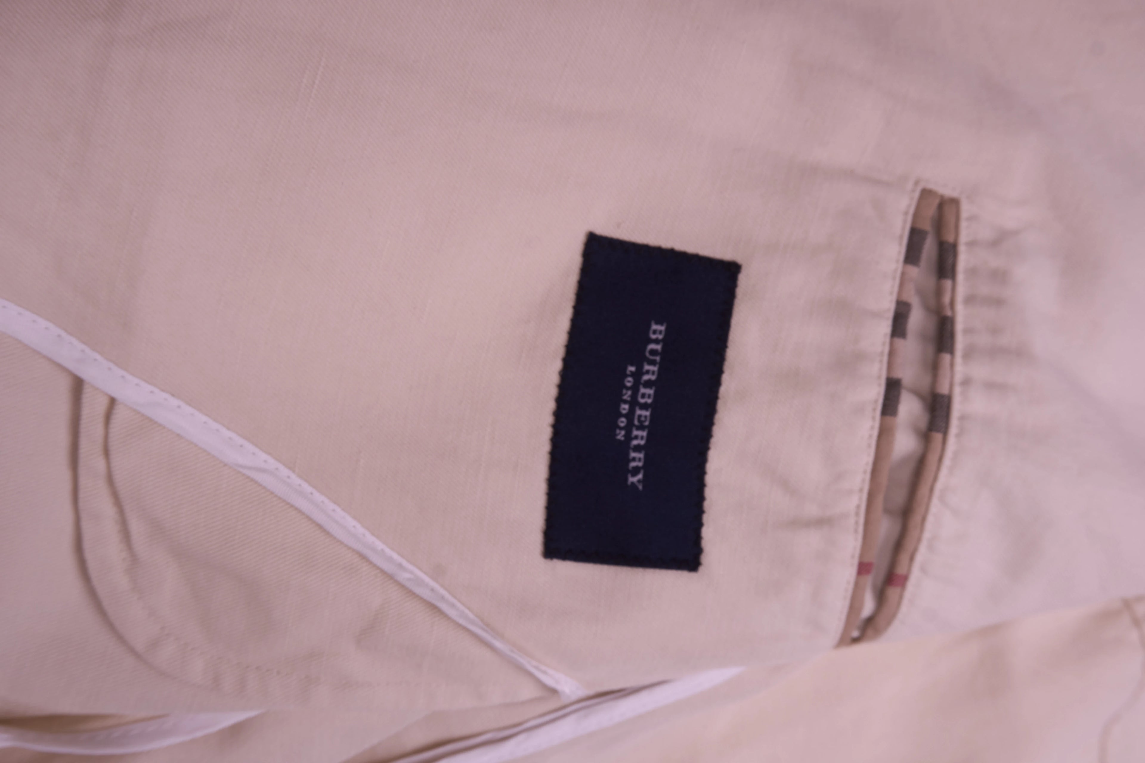 Burberry White Jacket - L