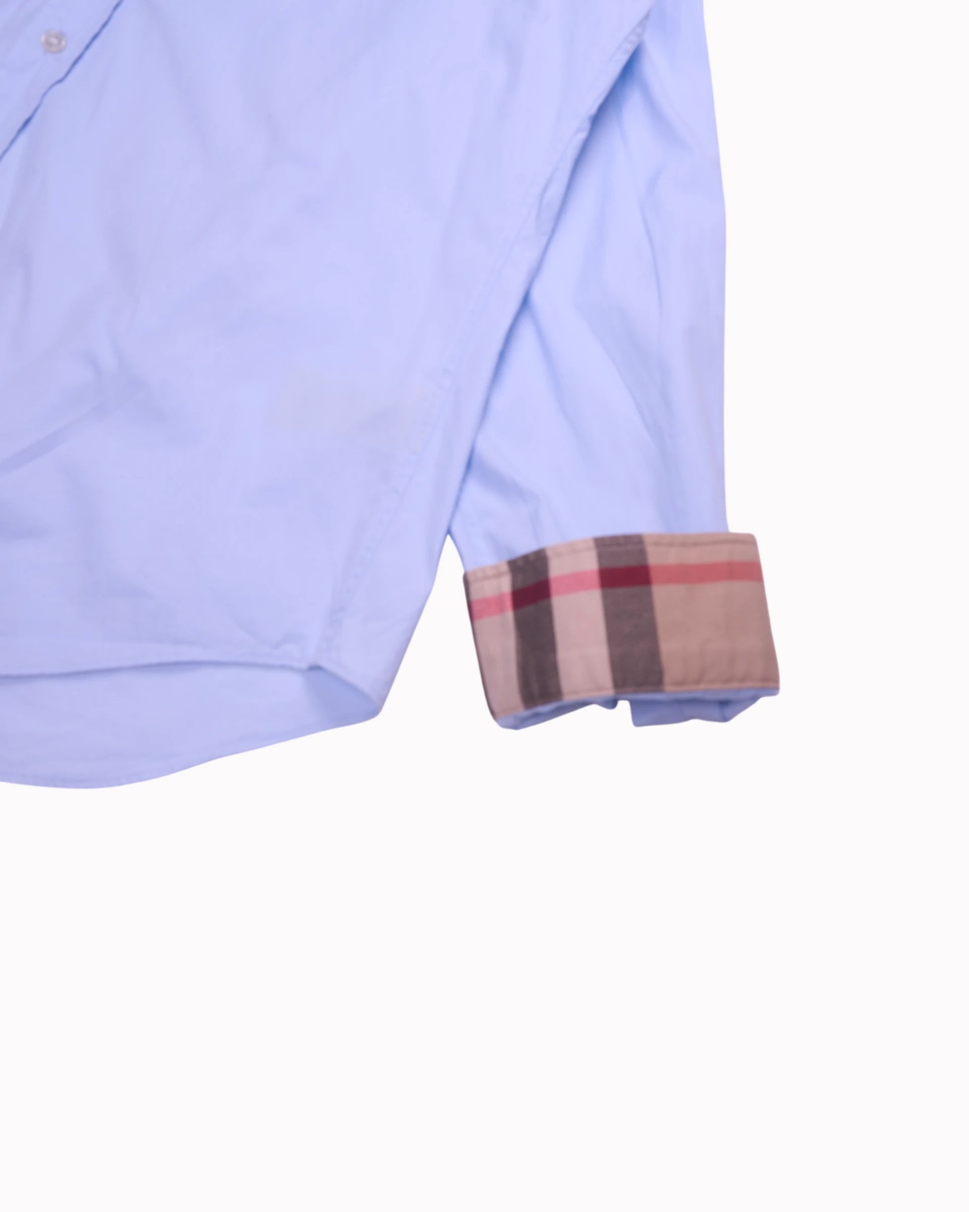 Burberry Blue Button-down Shirt - L