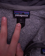 Patagonia Grey Quarter-zip Jumper - XL