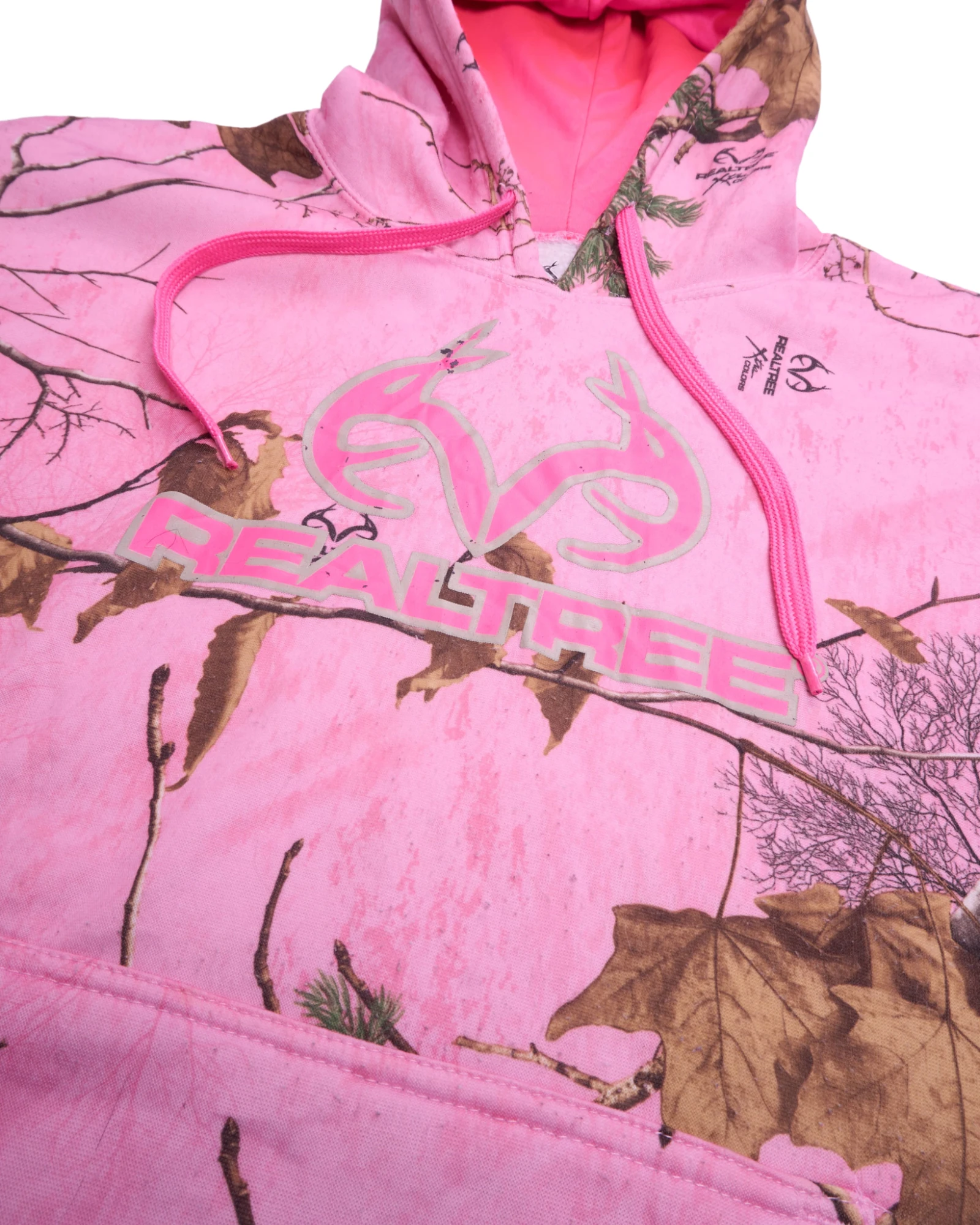 Realtree Pink Hoodie - M